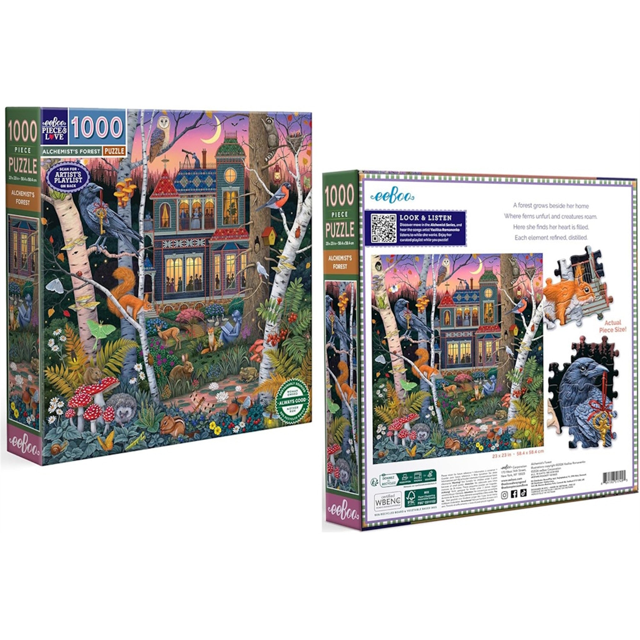Alchemist's Forest 1000 Piece Puzzle