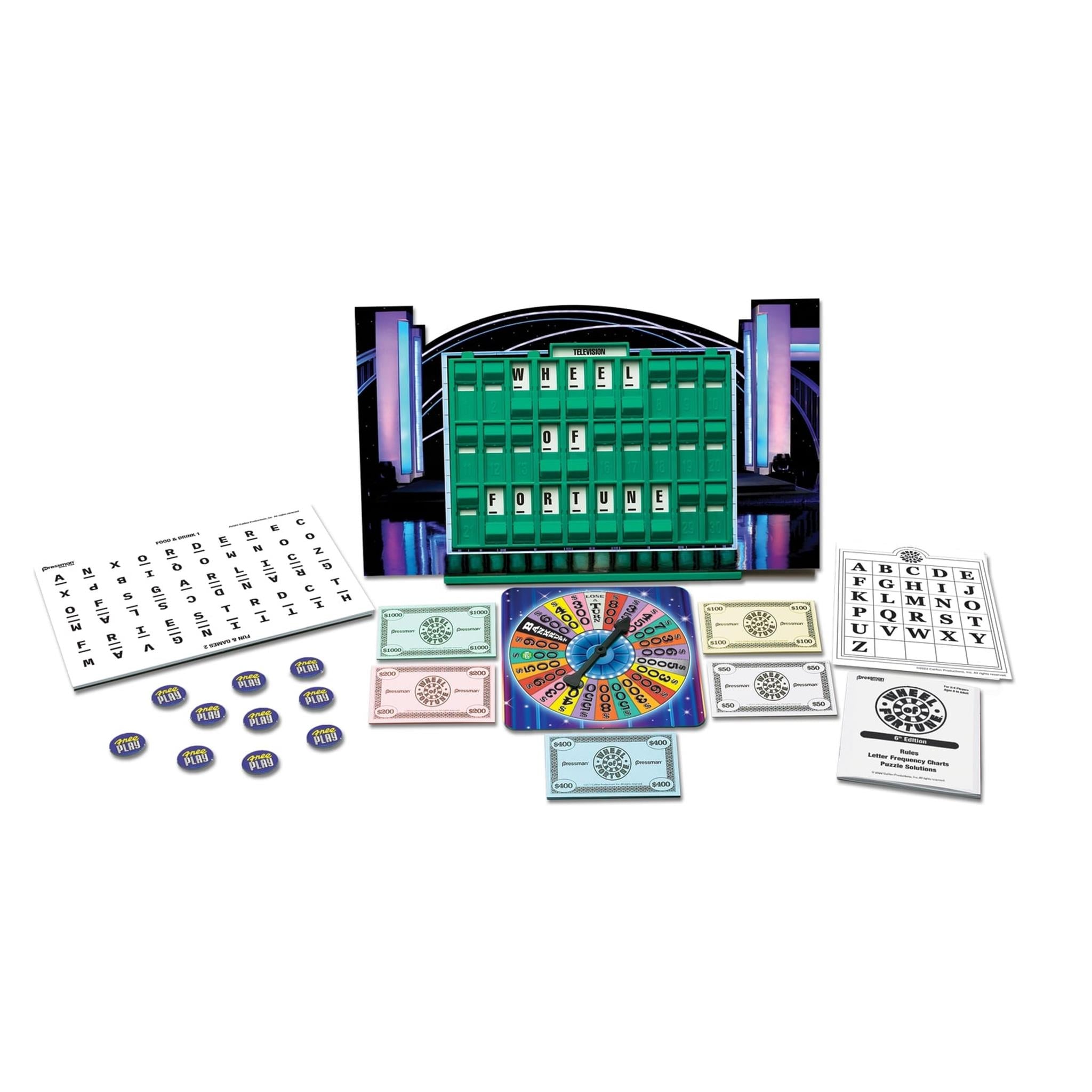 Wheel of Fortune Game 6th Ed