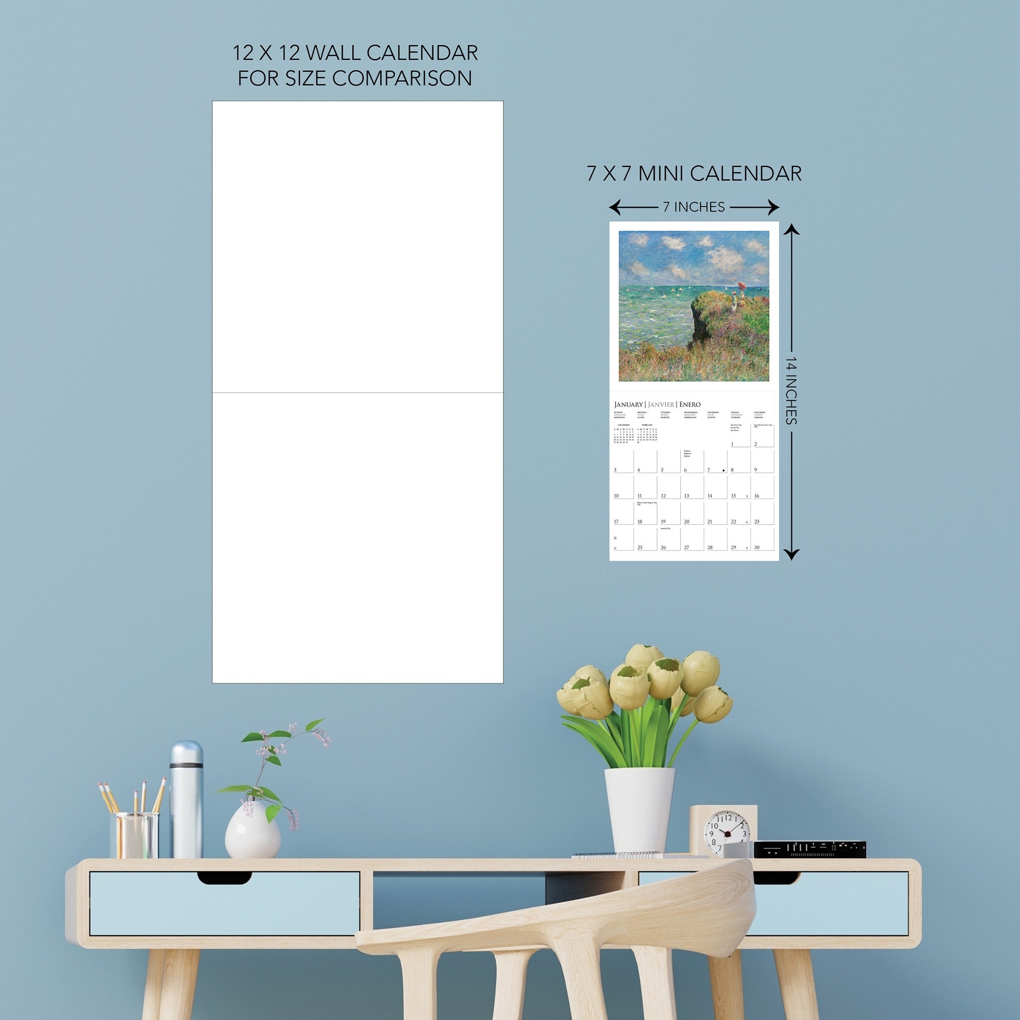 Monet 2027 Mini Calendar - Online Only