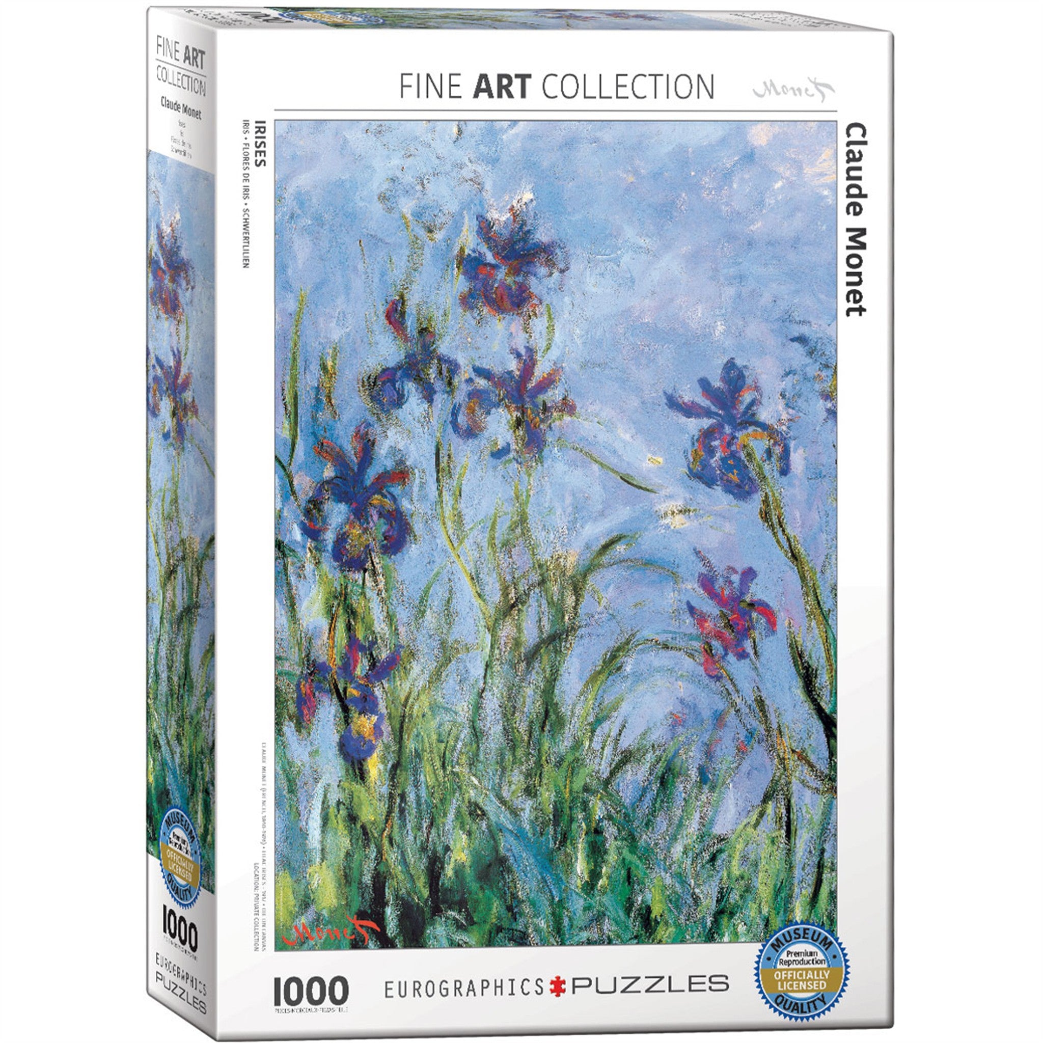 Puzzle 1000 pièces Les Iris - En ligne seulement