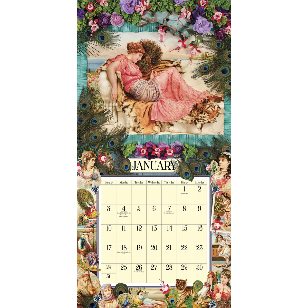 Cynthia Harts Victoriana 2027 Wall Calendar