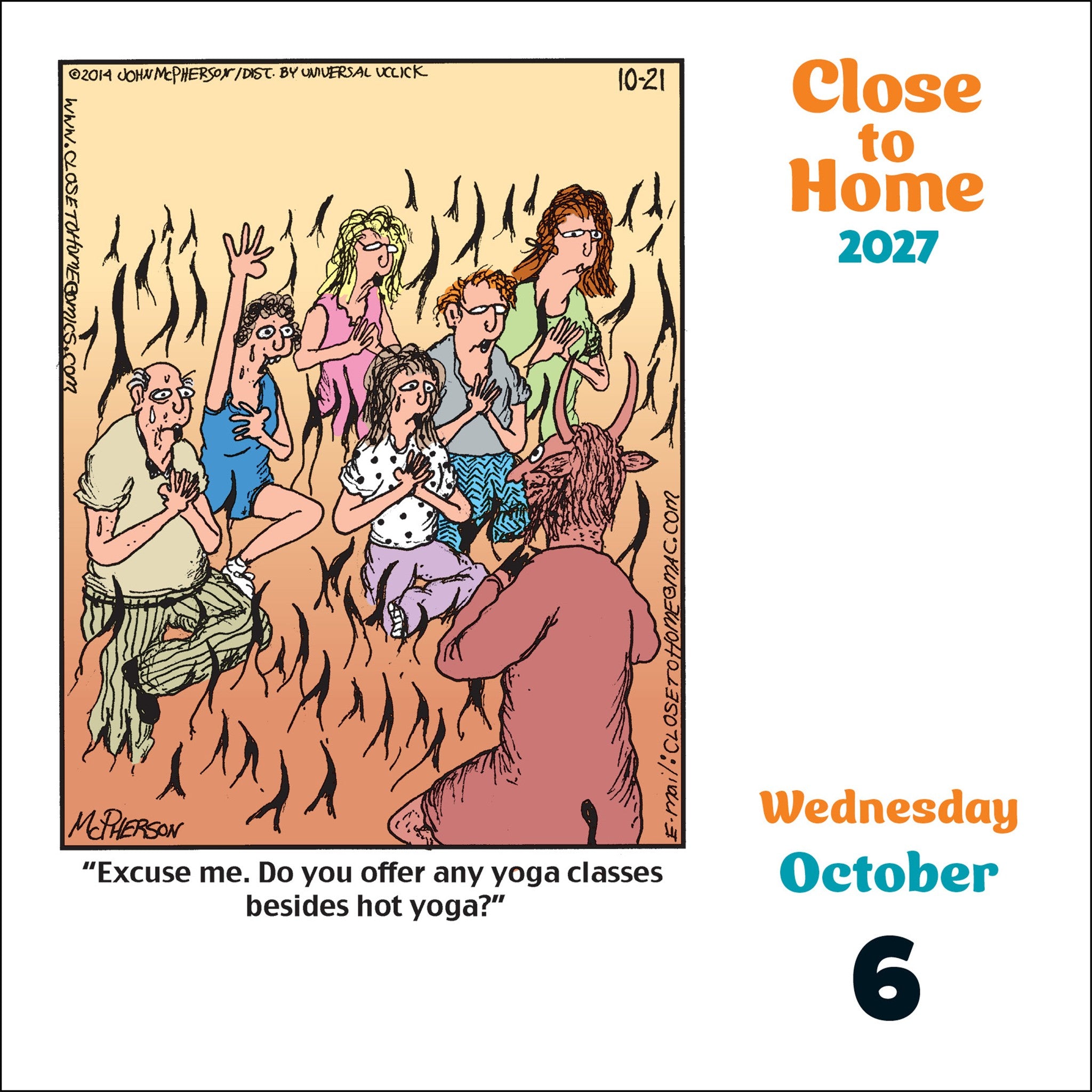 Close to Home 2027 Box Calendar - Online Only