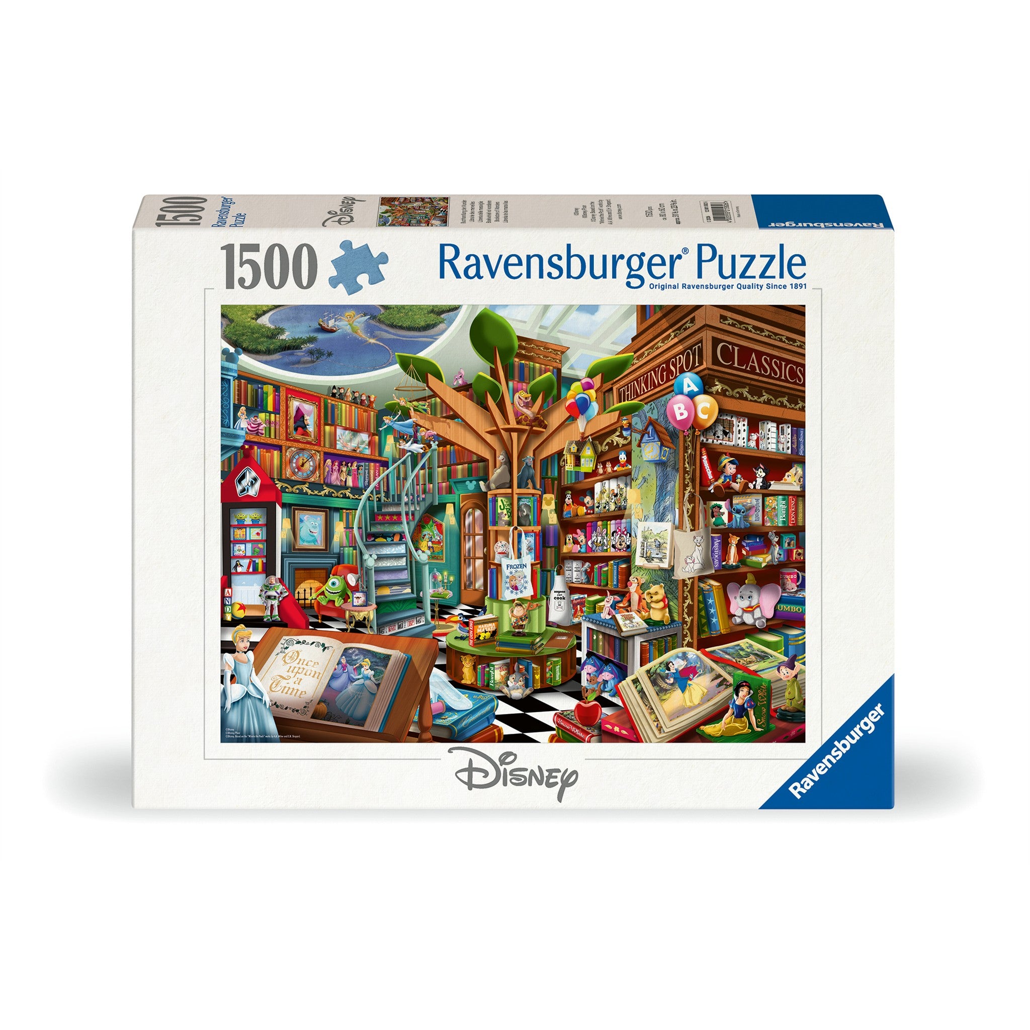 Disney Bookstore of Wonders 1500 Piece Puzzle