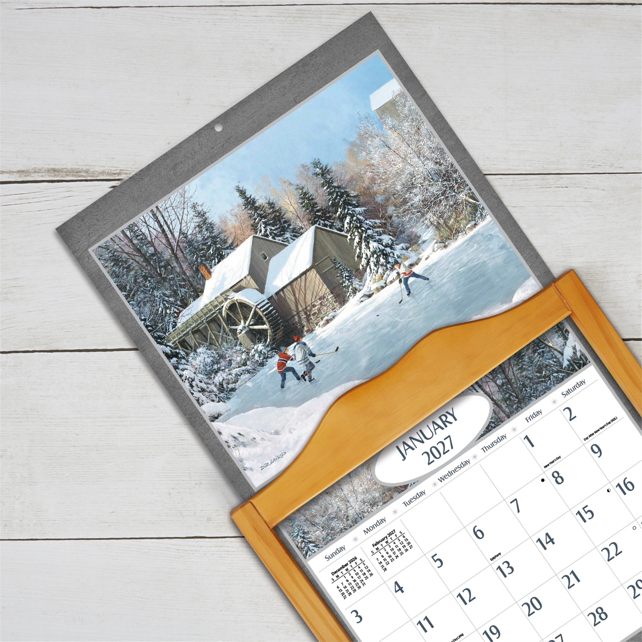 Calendrier mural Hockey Hockey Hockey 2027