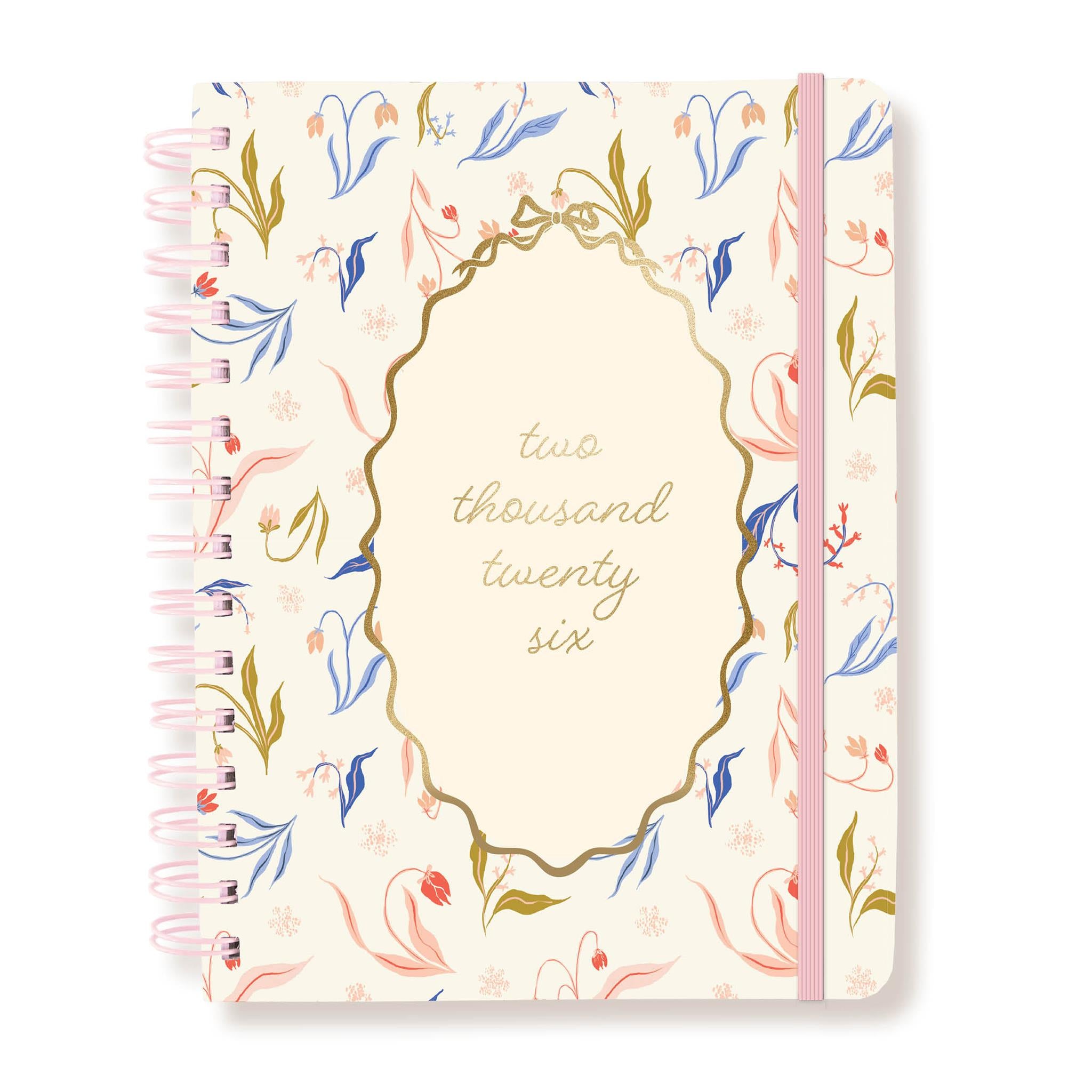 Calendrier des fiançailles Farmhouse Floral 2025-2026