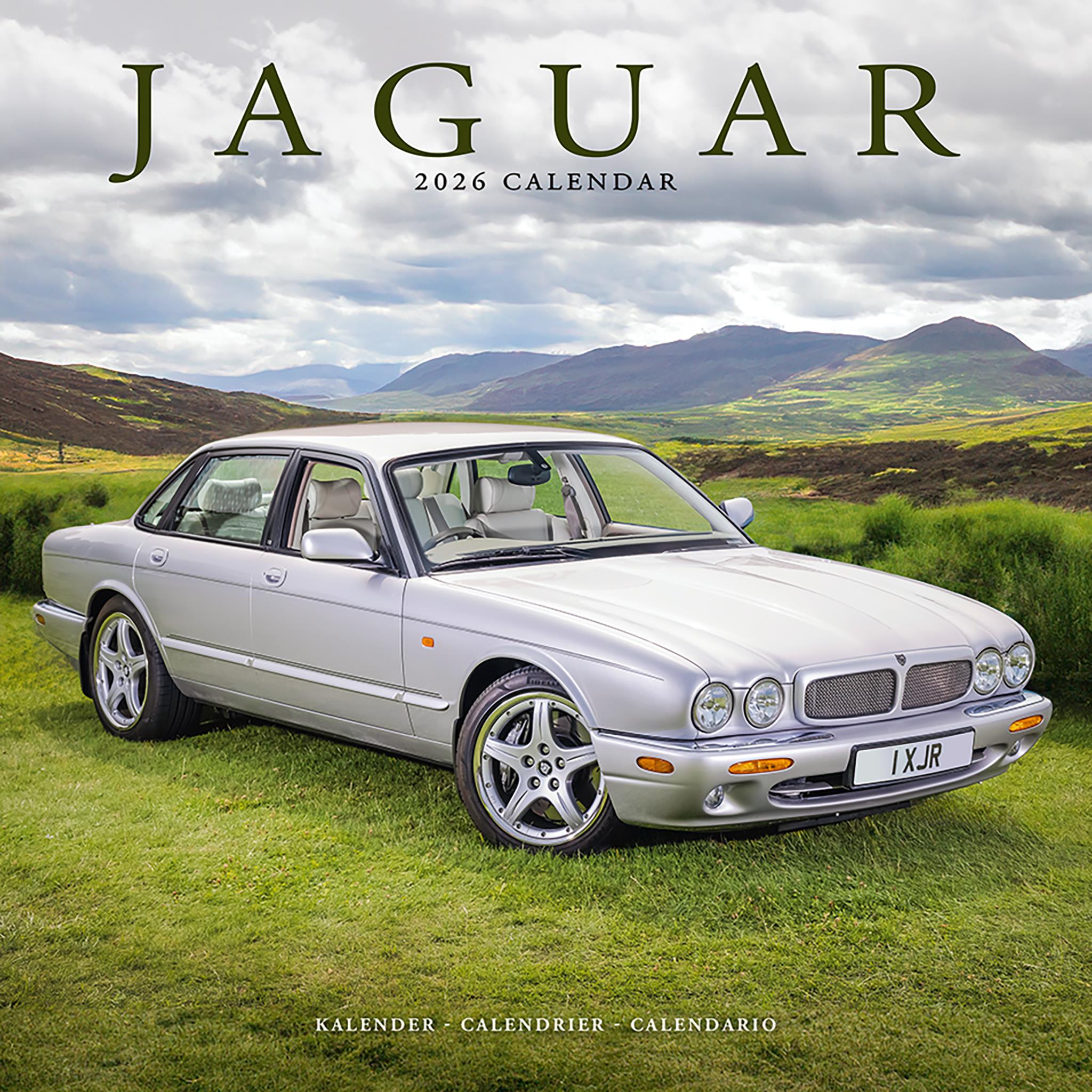 Calendrier mural Jaguar 2026