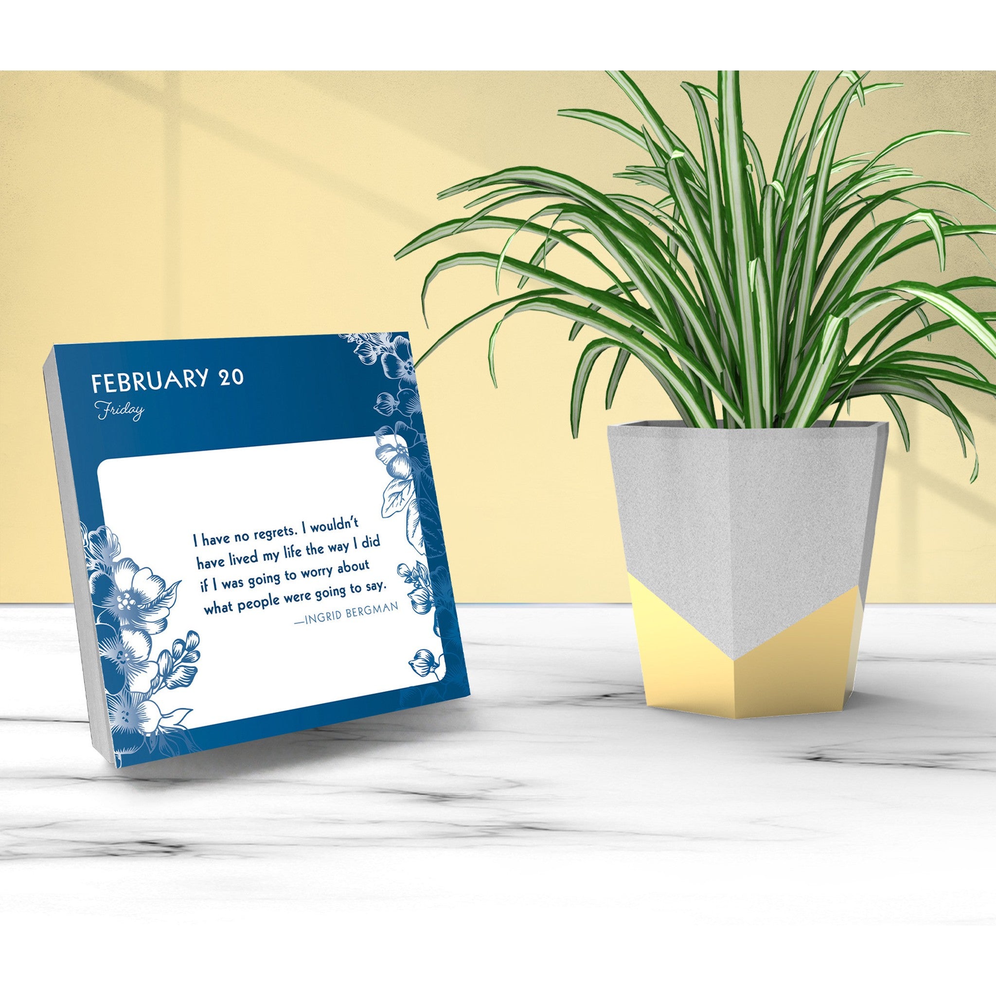 Great Quotes From Great Women 2027 Box Calendar - Online Only