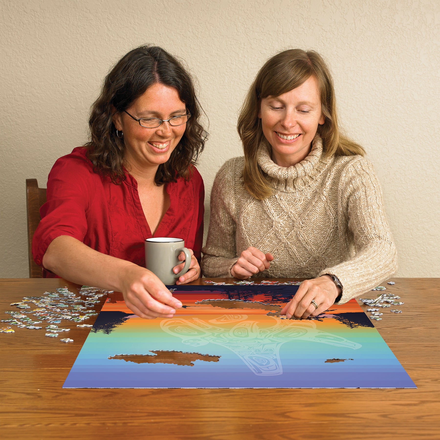 Salish Coast Colours 1000 Piece Puzzle - Online Only