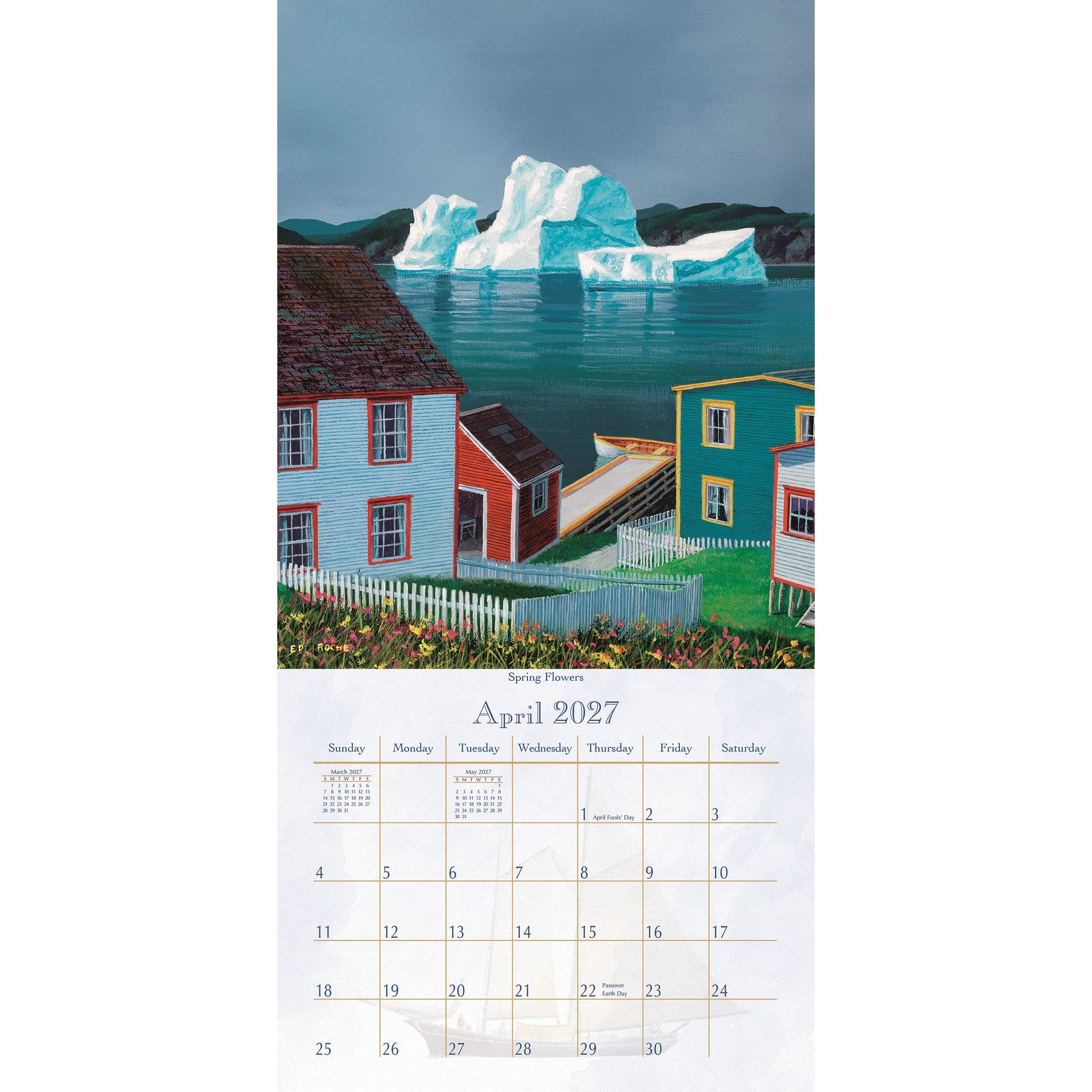 Newfoundland 2027 Slim Calendar