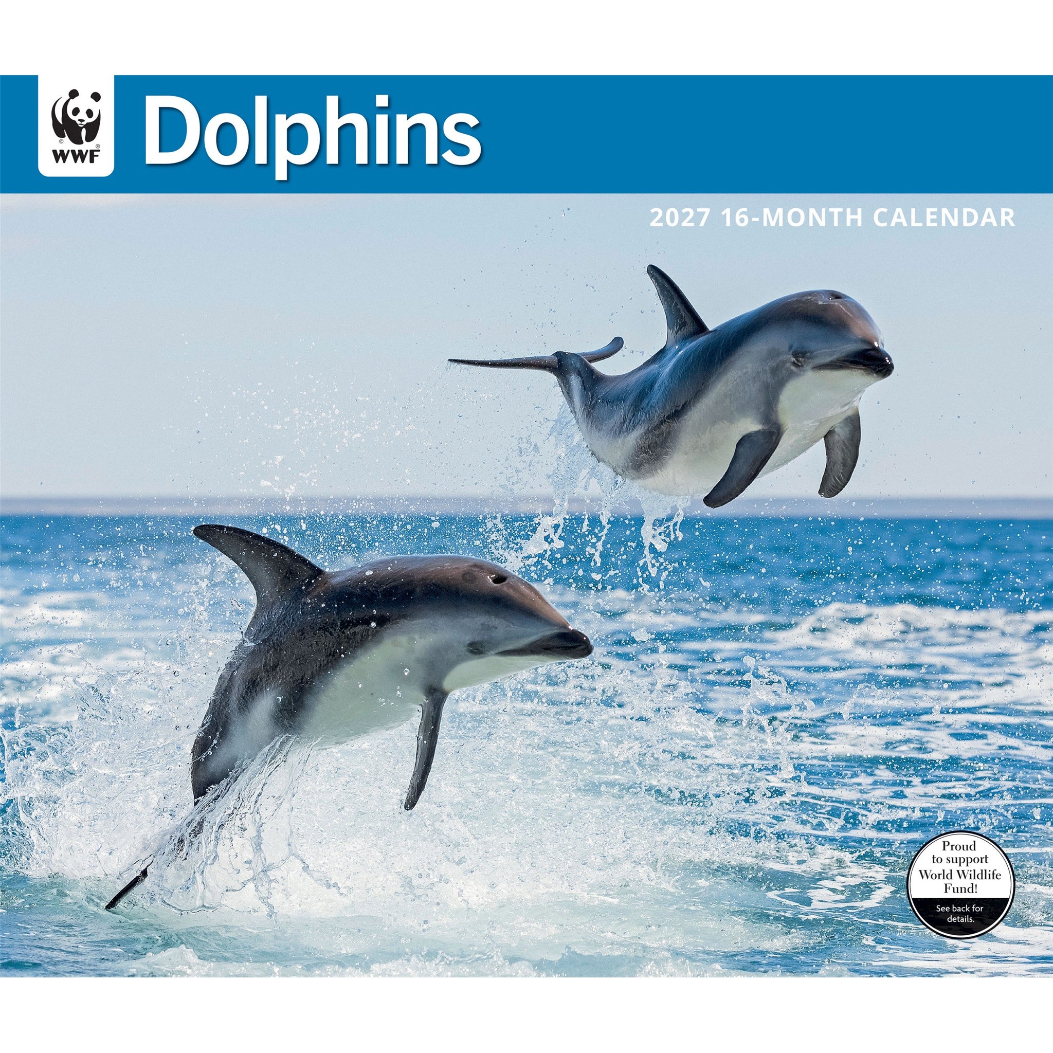 Calendrier mural 2027 Dauphins - WWF