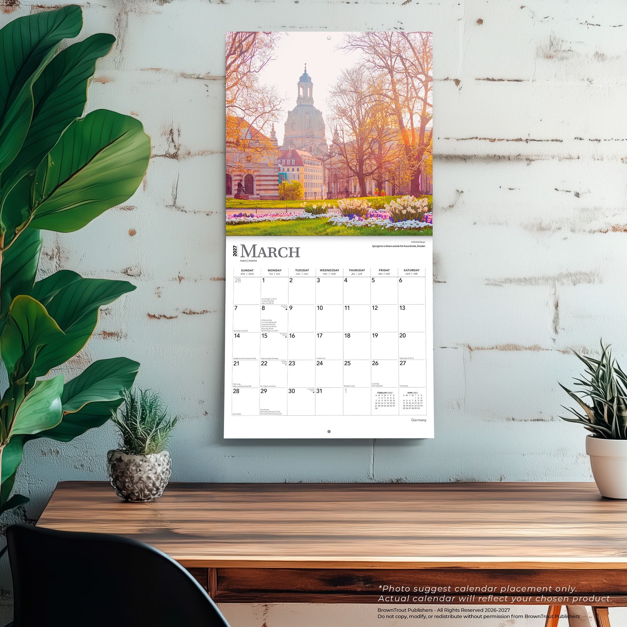 Germany 2027 Wall Calendar