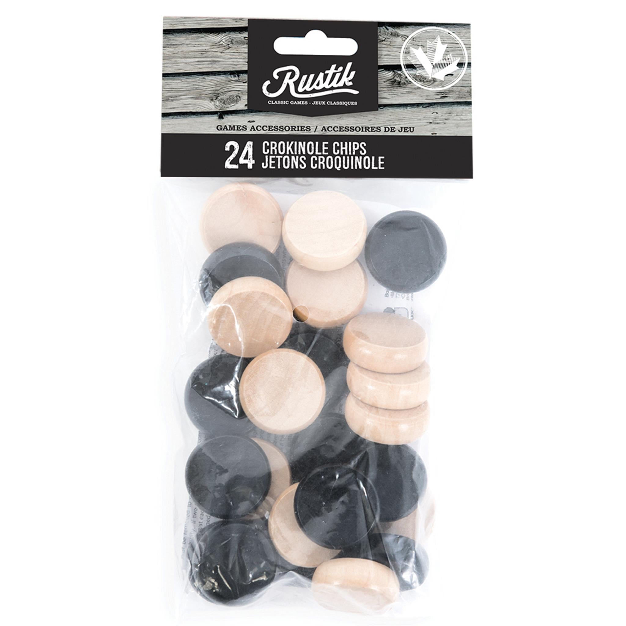 Crokinole Chips 24 pièces