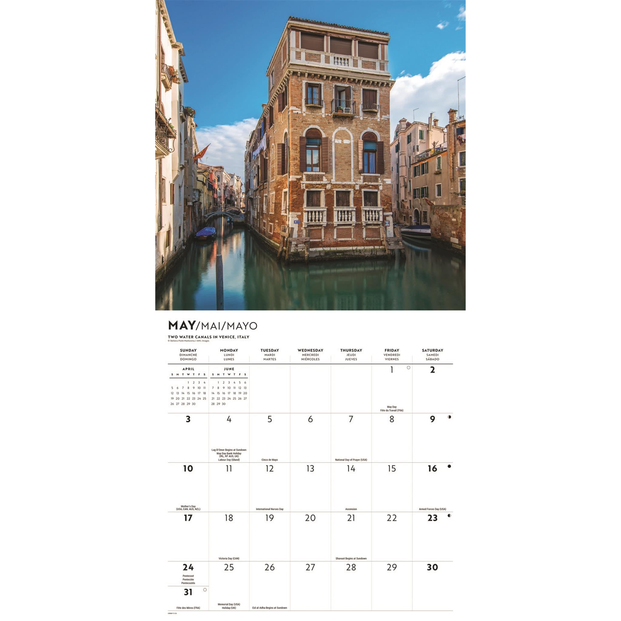 Passports To The World 2026 Wall Calendar