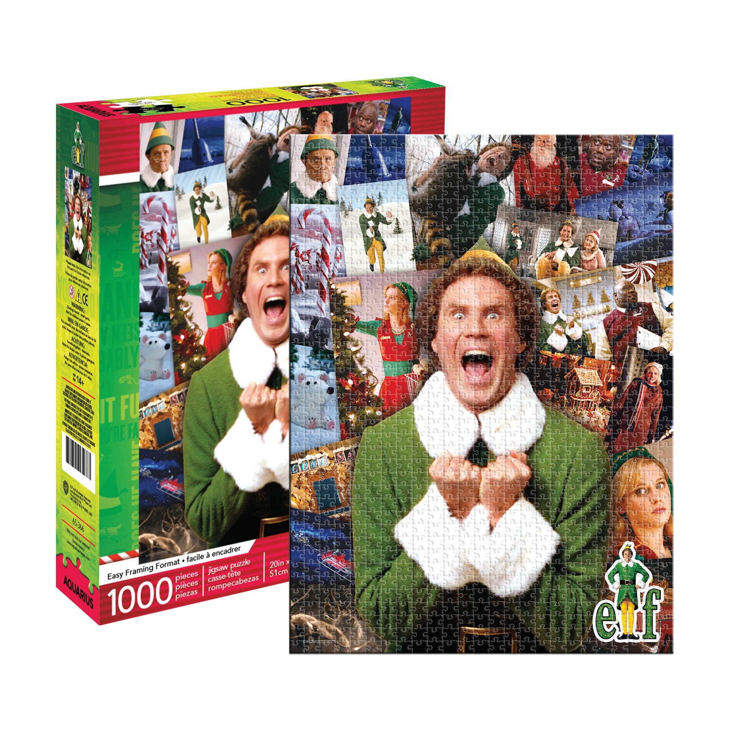 Puzzle Elf Collage 1000 pièces