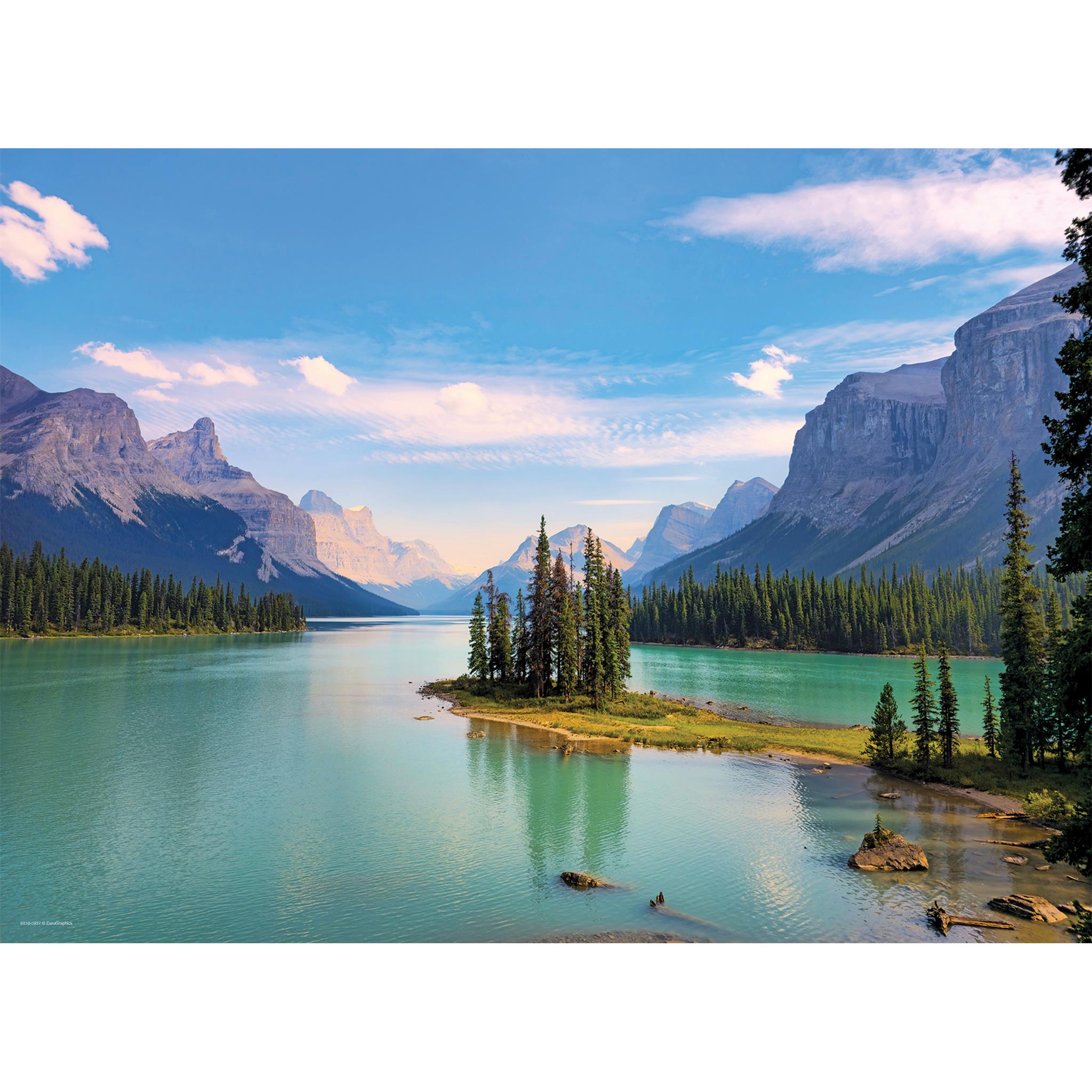 Puzzle exclusif de 1000 pièces du lac Maligne, Alberta