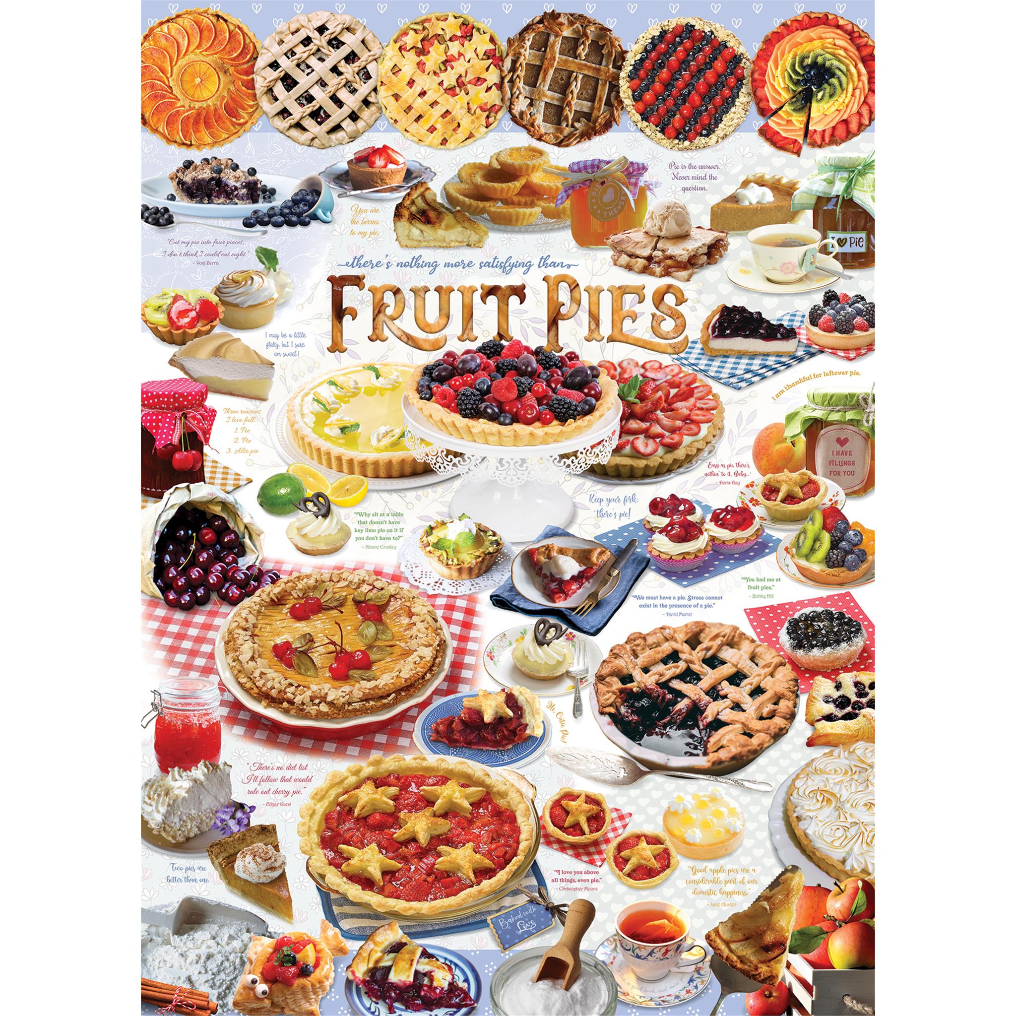 Pie Time 1000 Piece Puzzle Cobble Hill