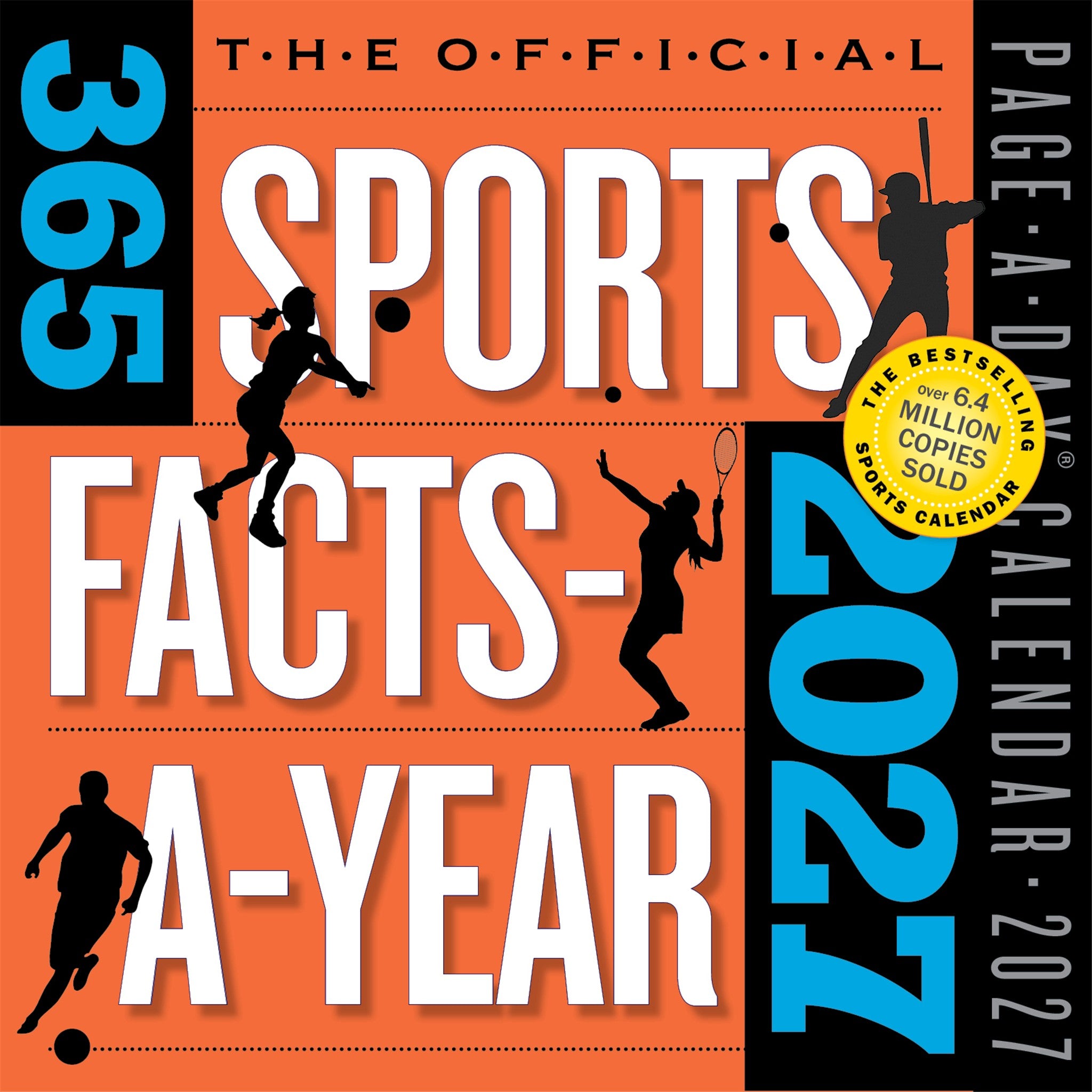 365 Sports Facts-A-Year 2027 Box Calendar