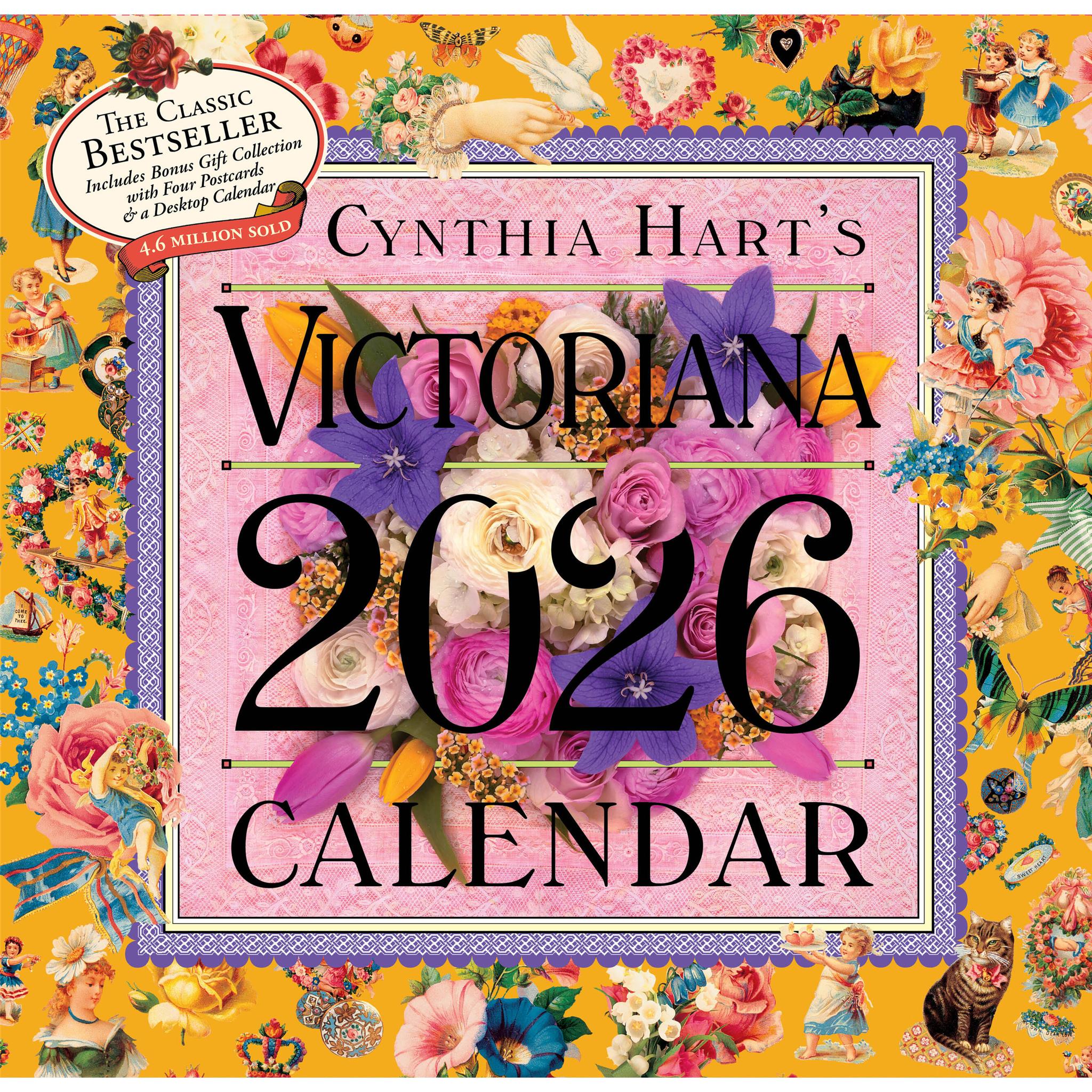 Calendrier mural Victoriana 2026 de Cynthia Hart