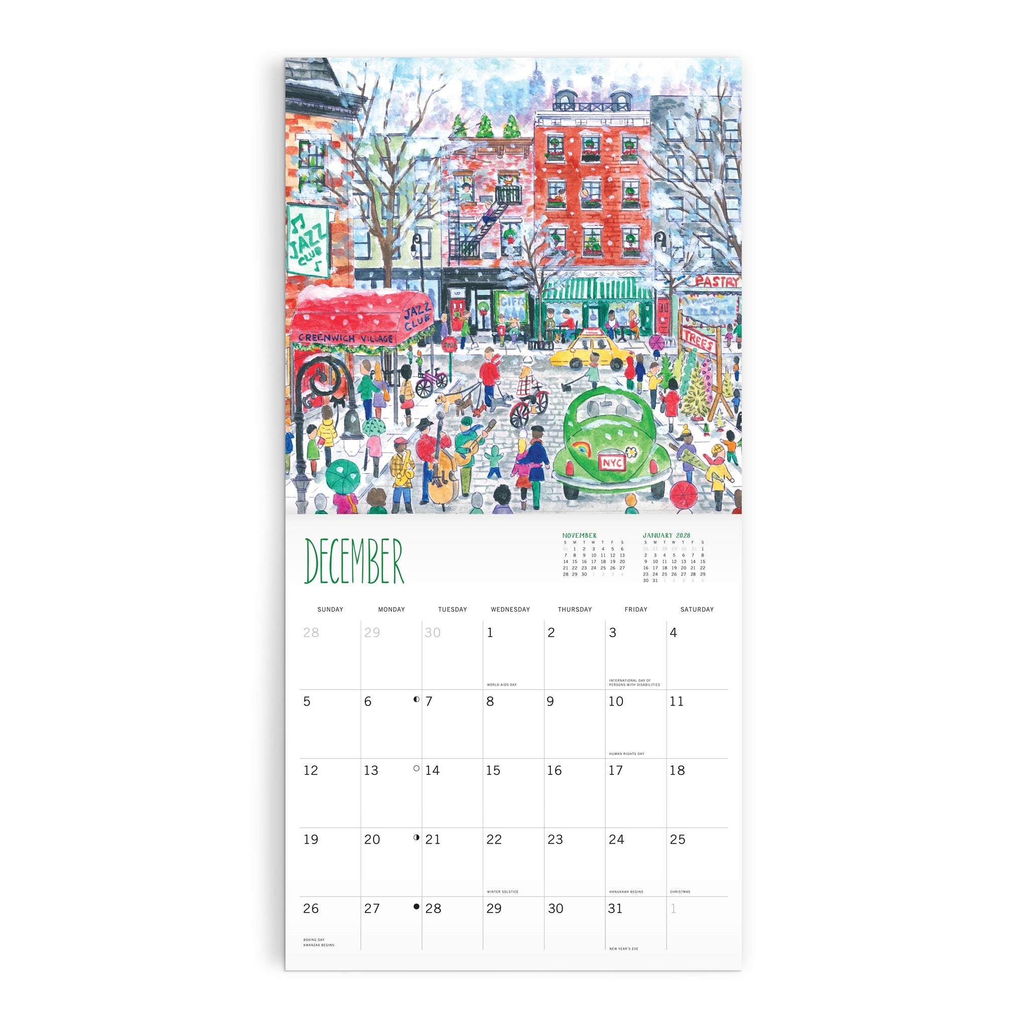 Michael Storrings Classic 2027 Wall Calendar - Online Only