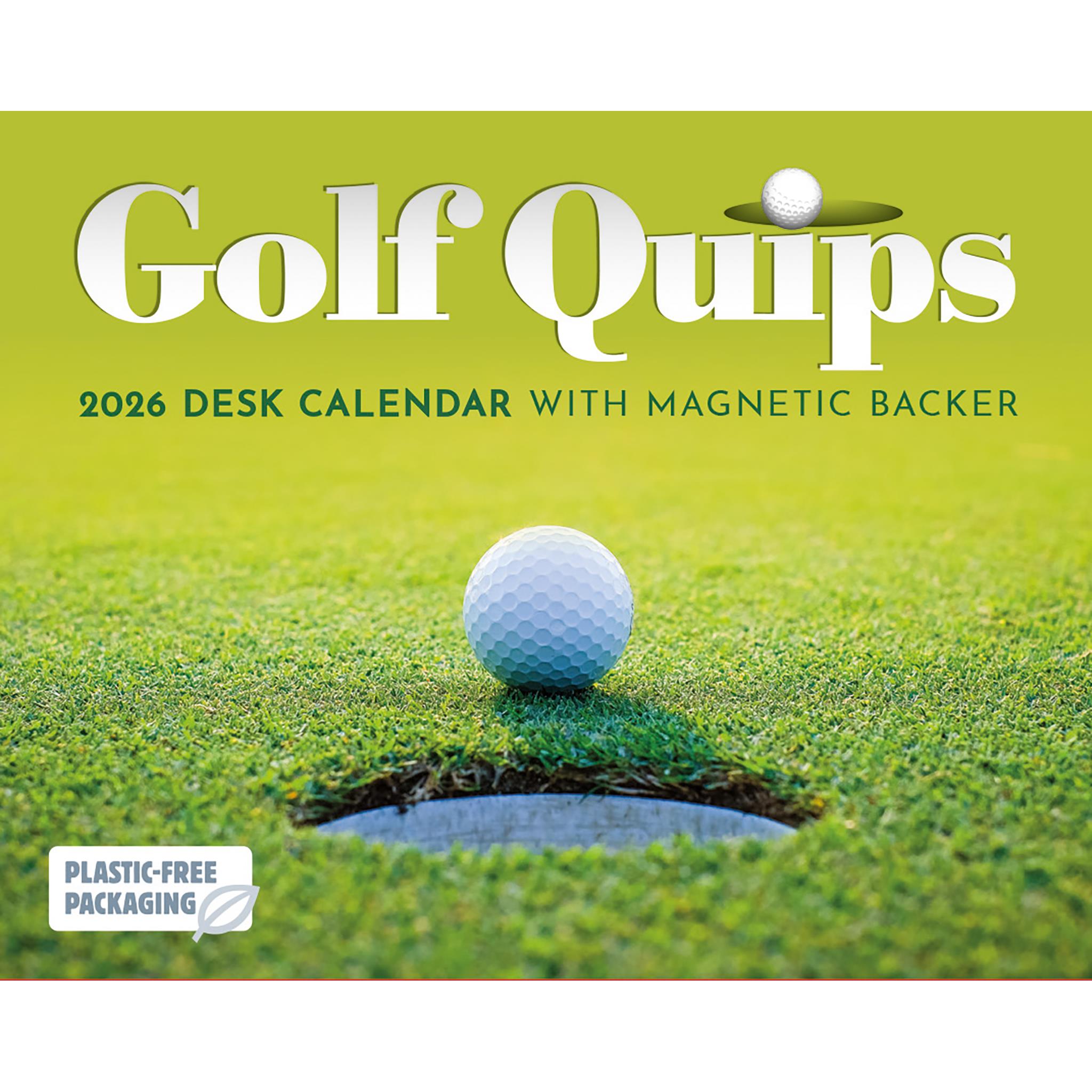 Golf Quips 2026 Small Box Calendar