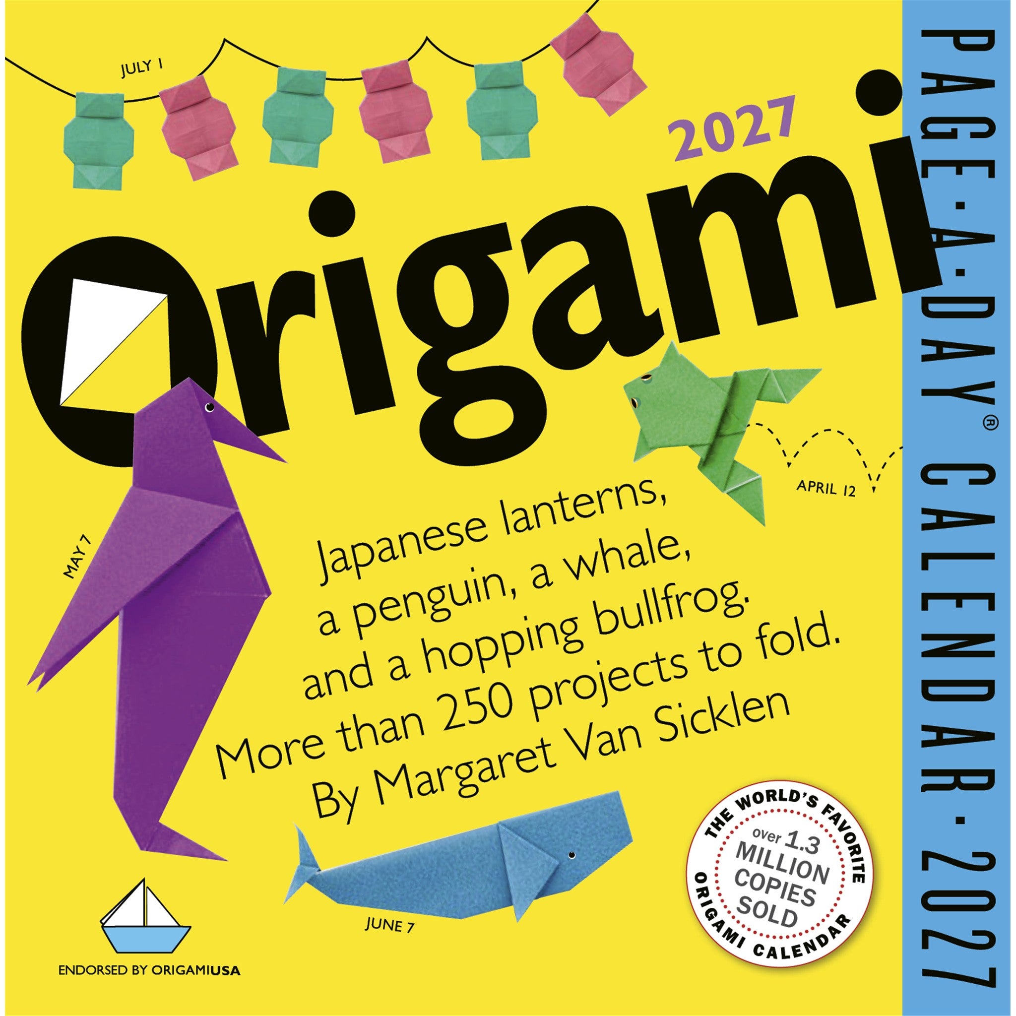 Origami 2027 Box Calendar