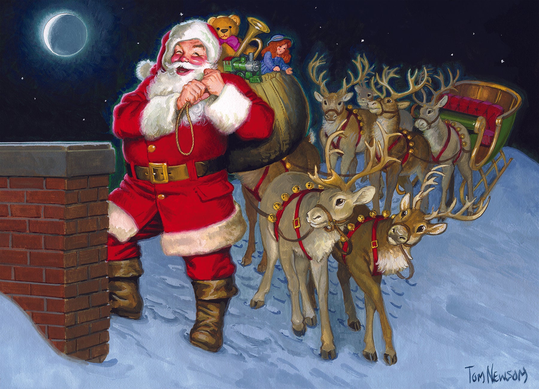 Puzzle de 500 pièces « Sur le toit »