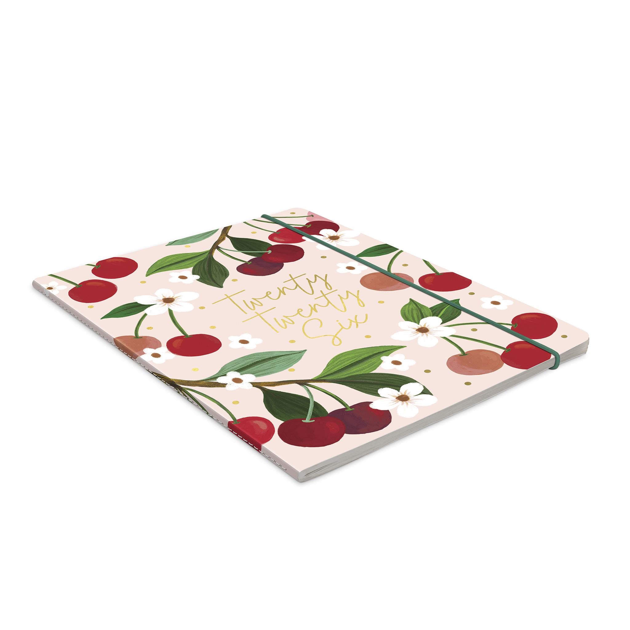 Fruit And Flora Just Right 2025-2026 Monthly Planner Calendar