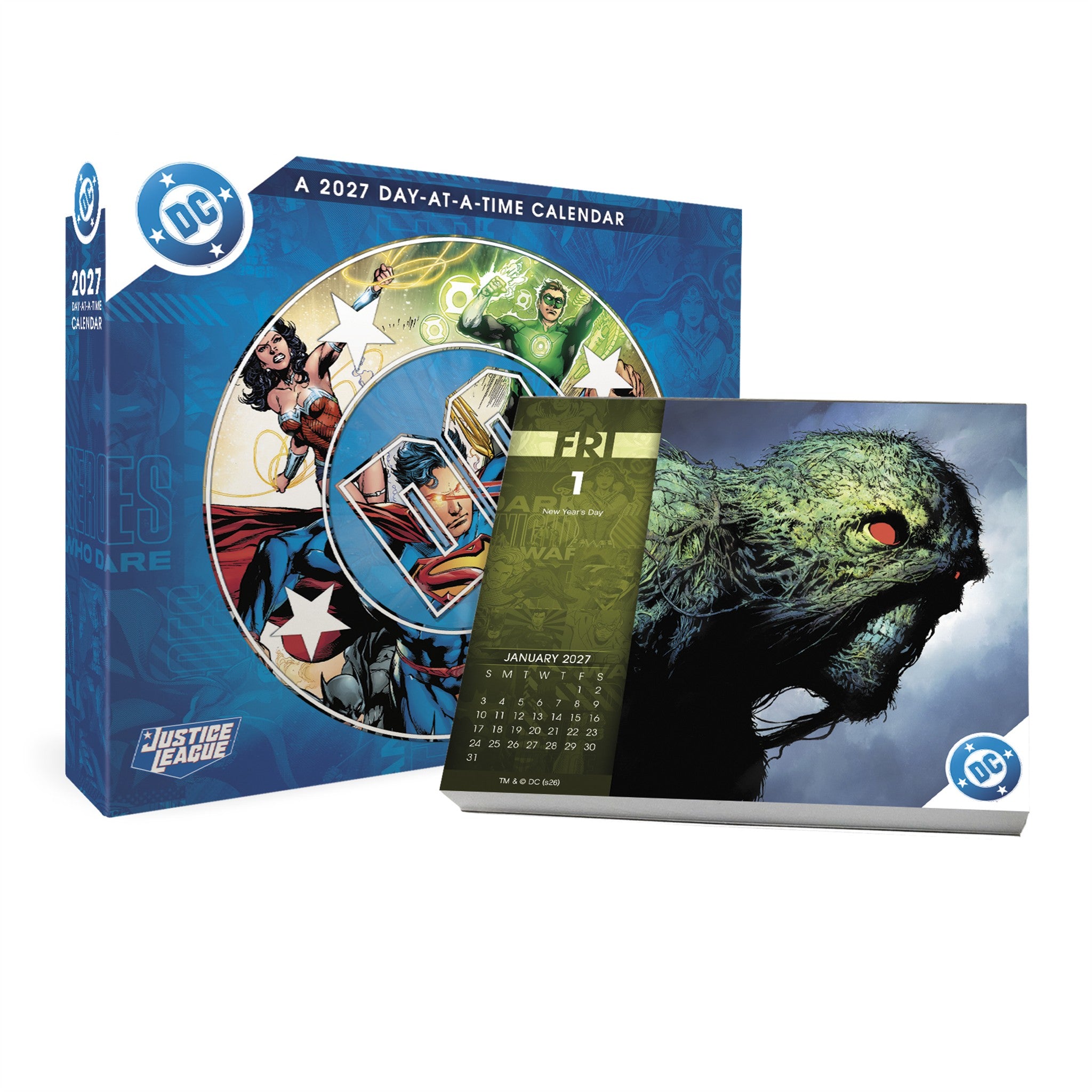 DC Comics 2027 Box Calendar - Online Only