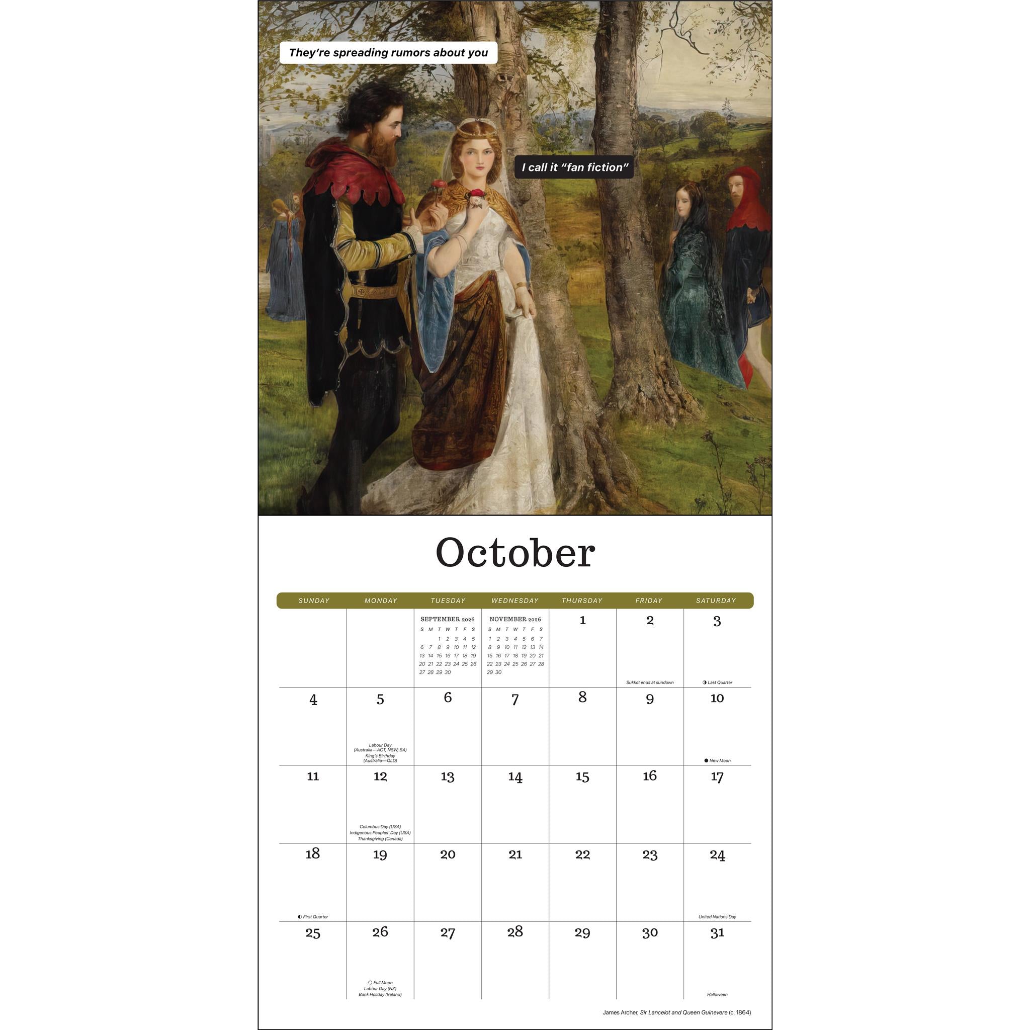 Punk History 2026 Wall Calendar - Online Only