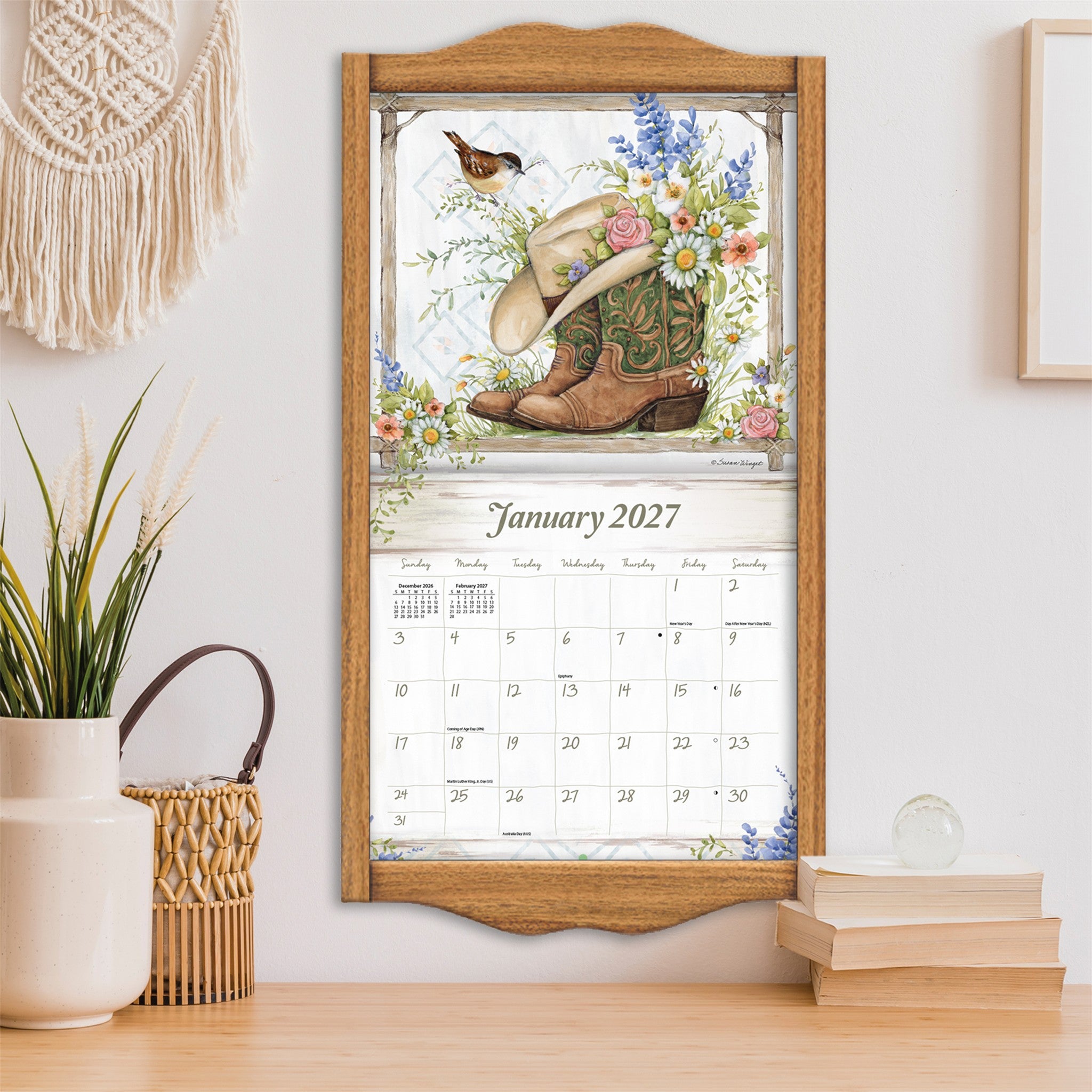 Rosewood Ranch Special Edition with Print 2027 Wall Calendar
