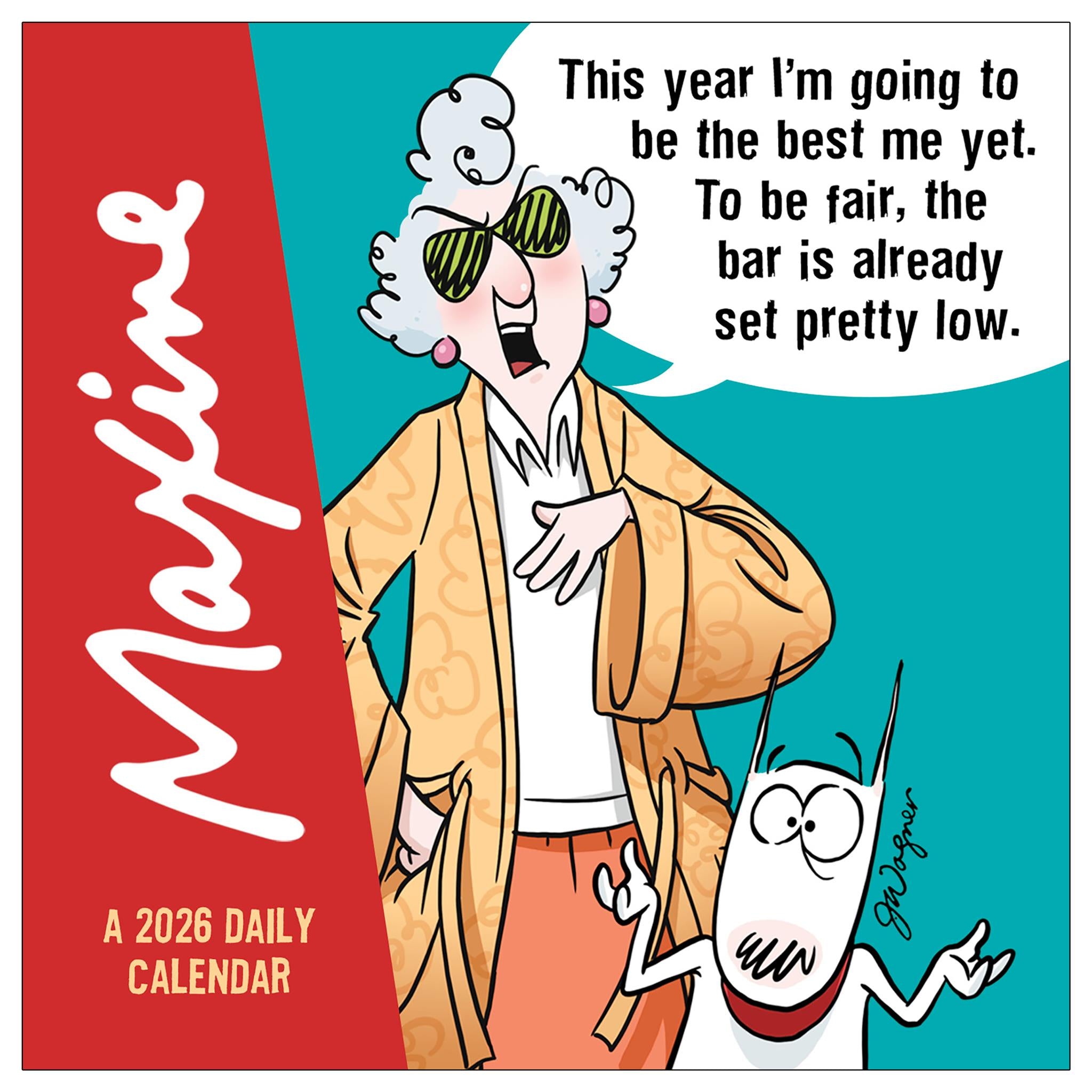 Calendrier Maxine 2026