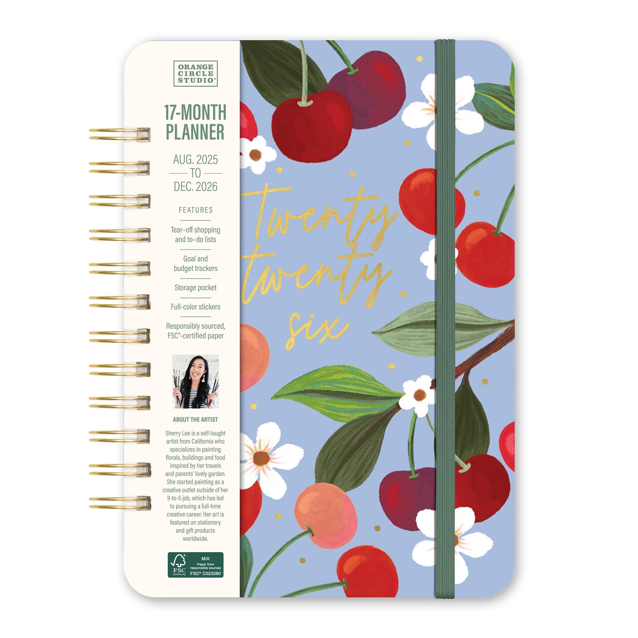 Fruit And Flora Do It All 2025-2026 Planner Calendar - Online Only