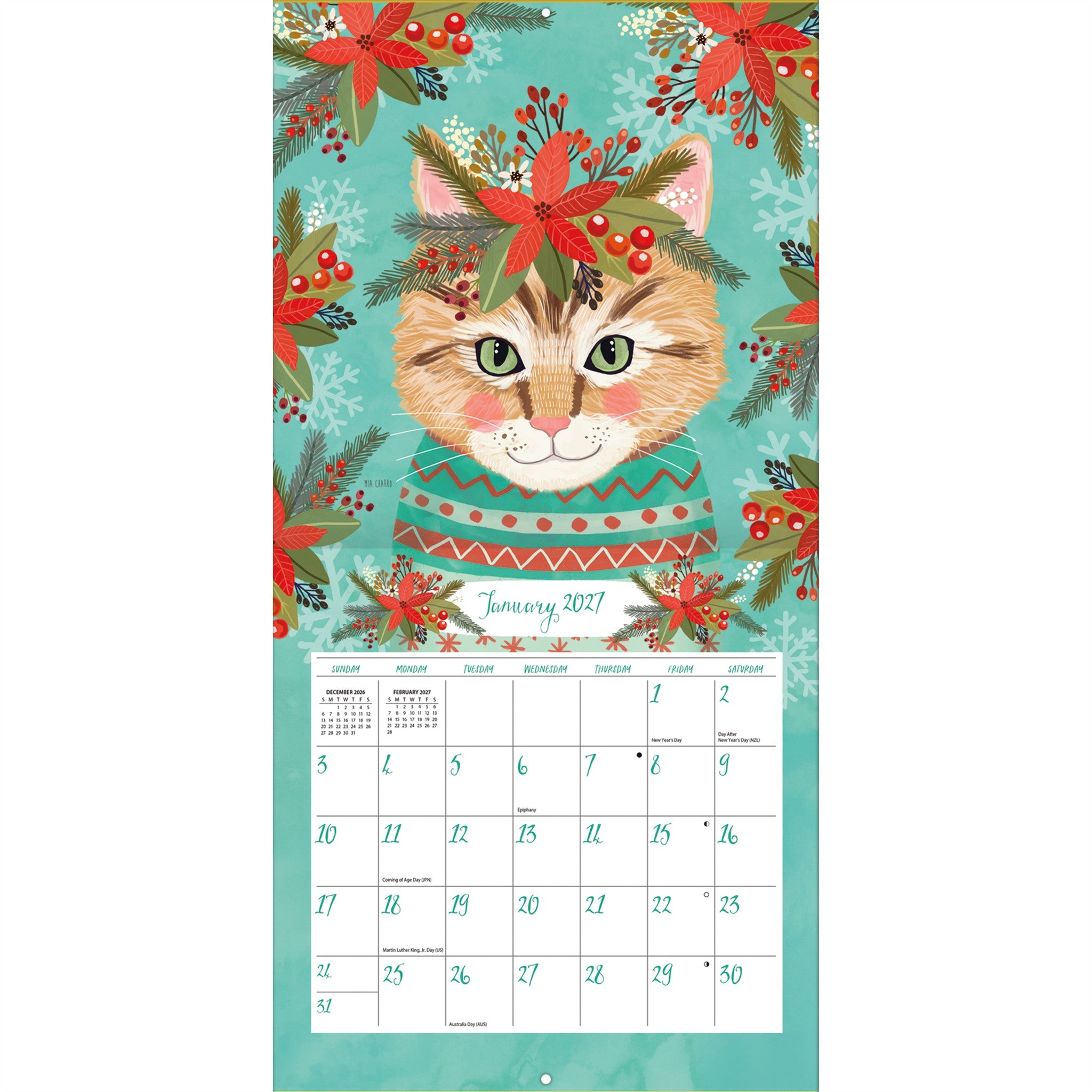 Wild Whimsy 2027 Wall Calendar - Online Only