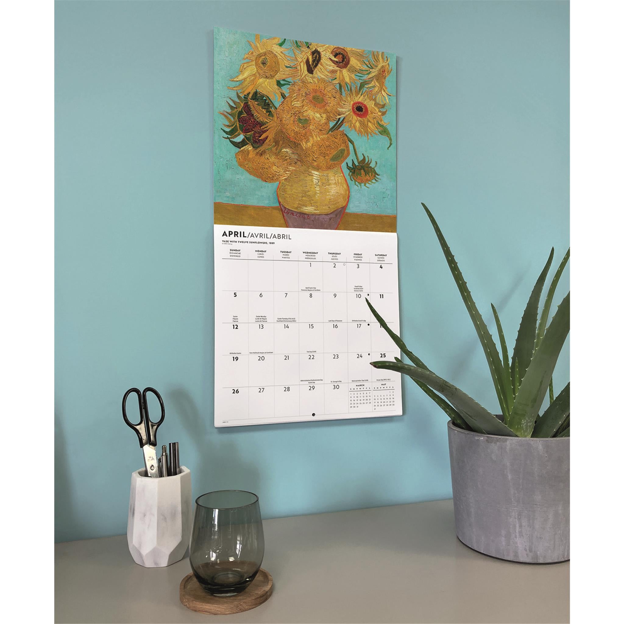 Van Gogh 2026 Wall Calendar