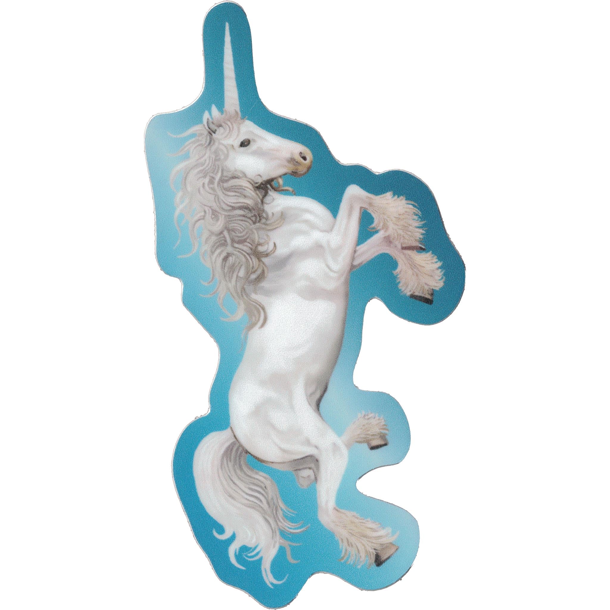 Autocollant vinyle licorne