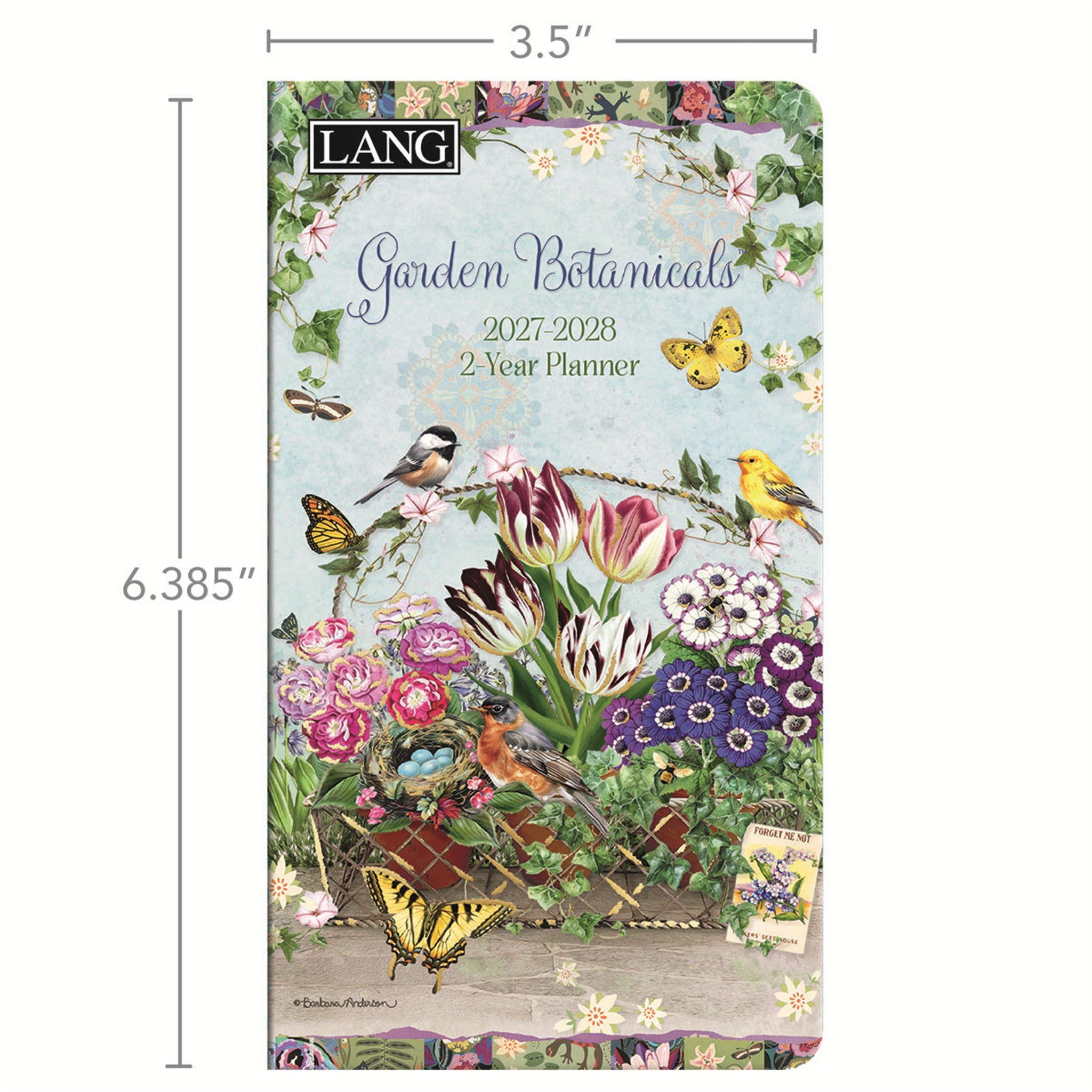 Agenda de poche 2 ans Jardin Botanique 2027-2028