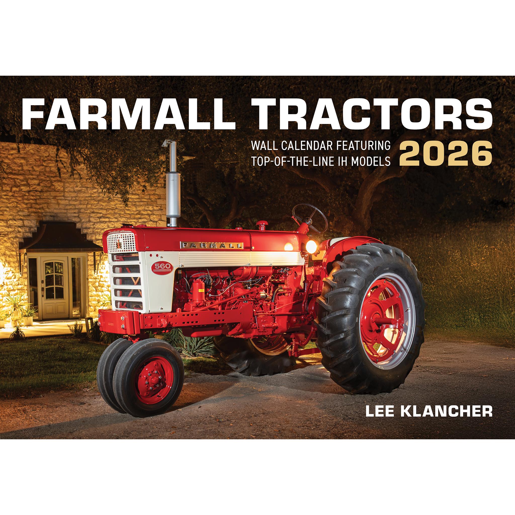 Calendrier mural Tracteurs Farmall 2026