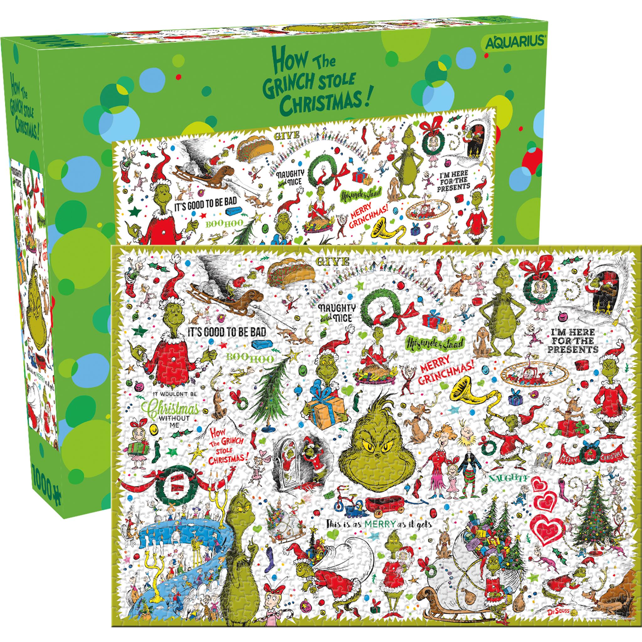 Puzzle de Noël du Grinch de 1000 pièces
