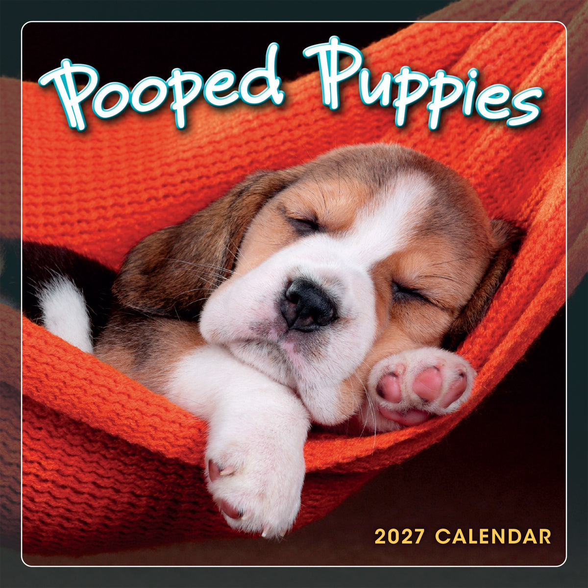 Mini calendrier Chiots fatigués 2027