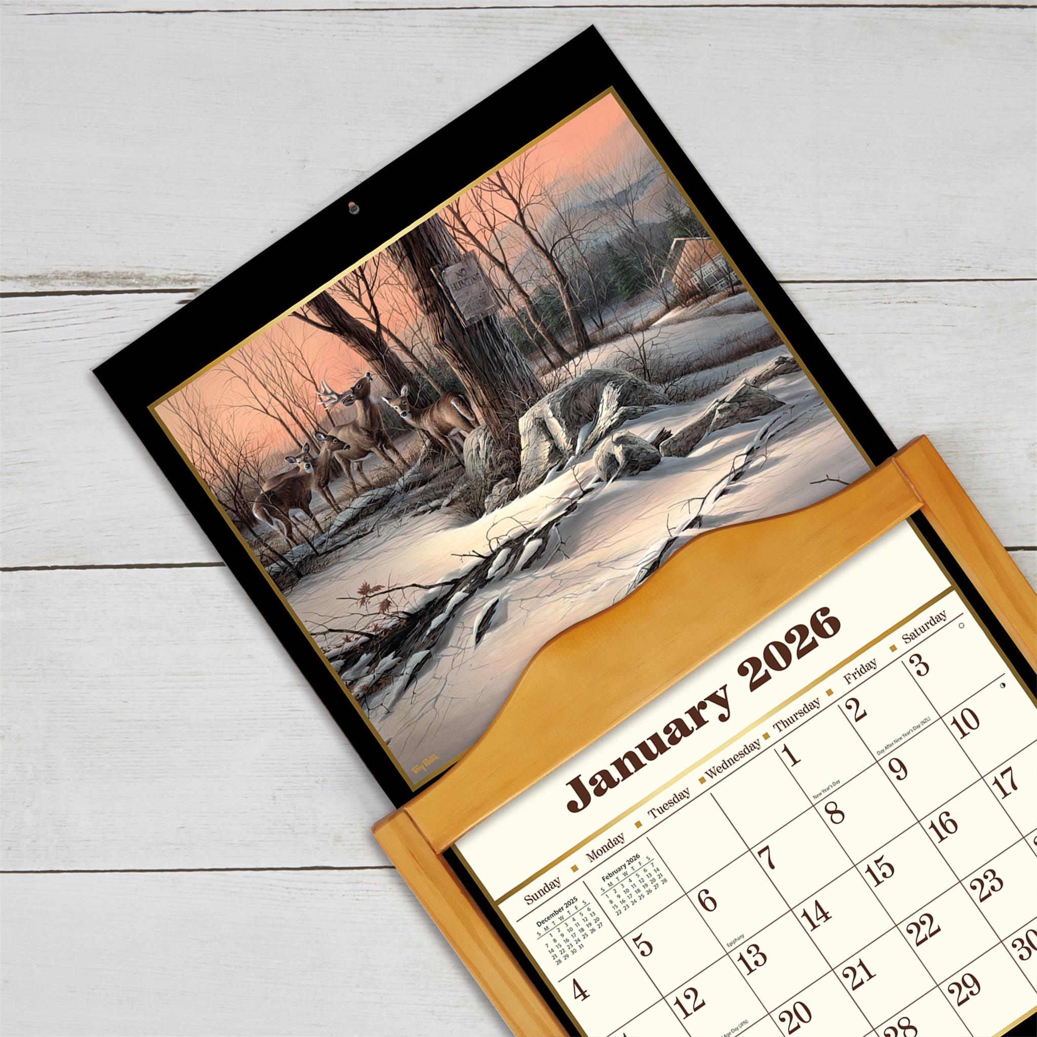 Terry Redlin 2026 Deluxe Wall Calendar