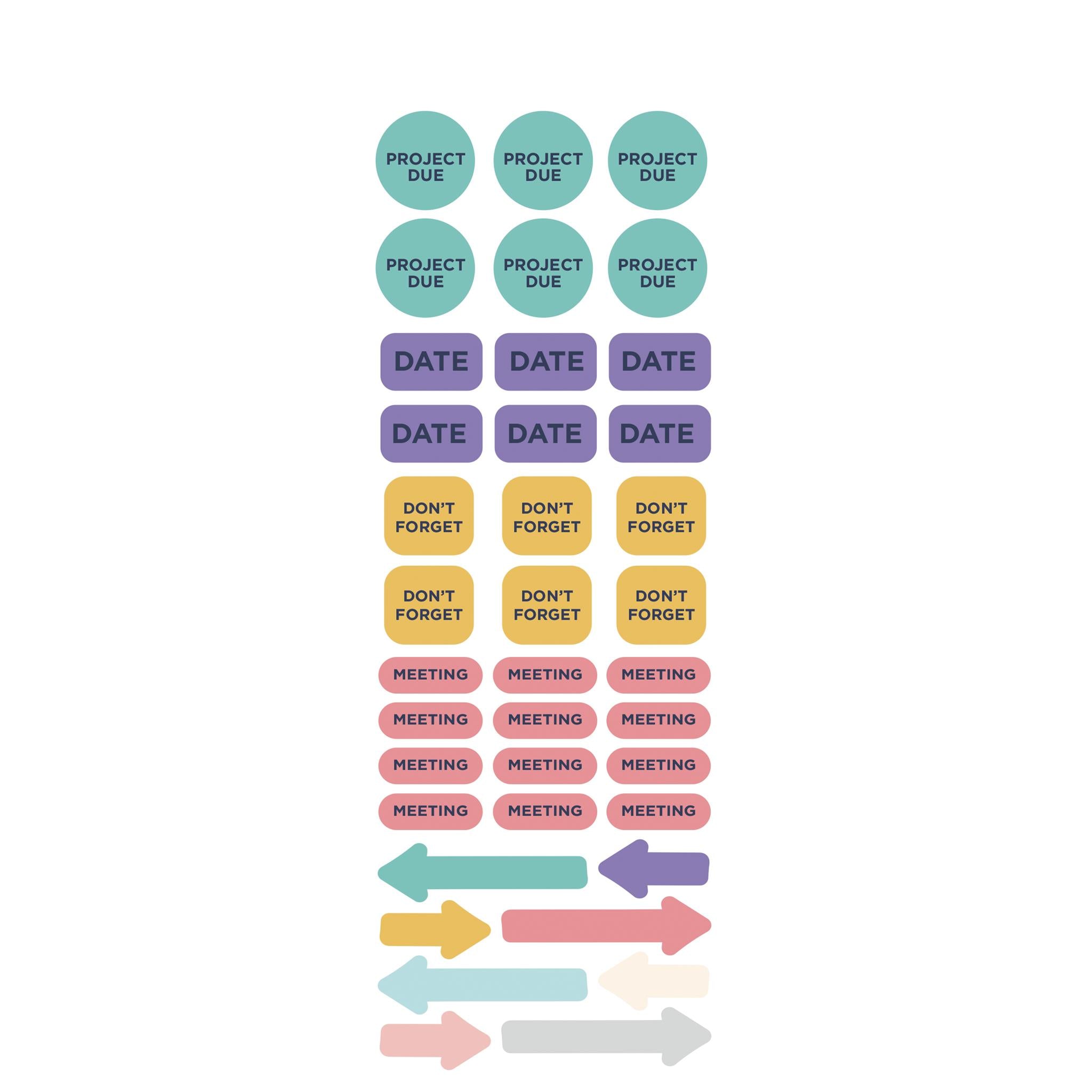 Friends Reminder Stickers - Online Only