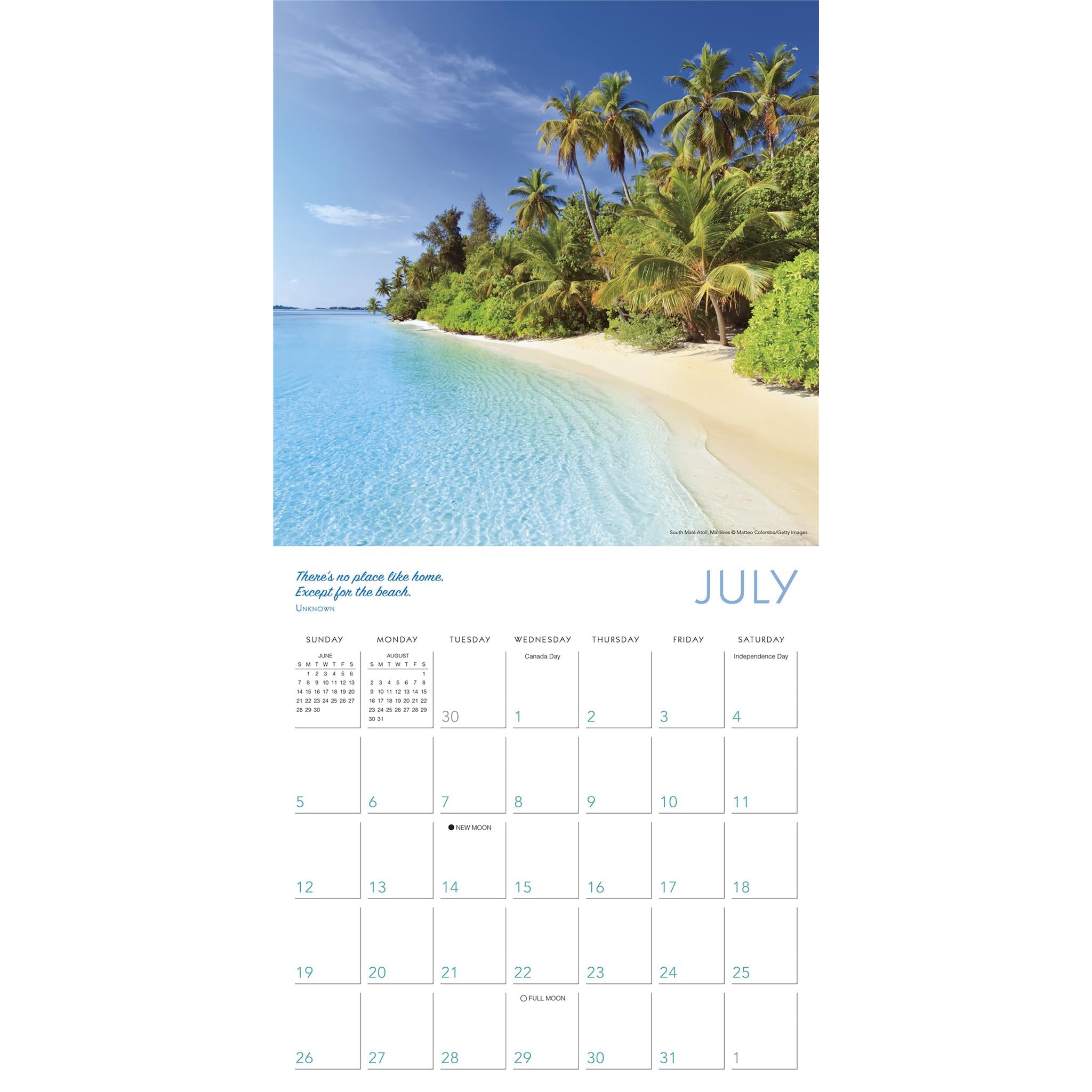 Islands In The Sun 2026 Wall Calendar