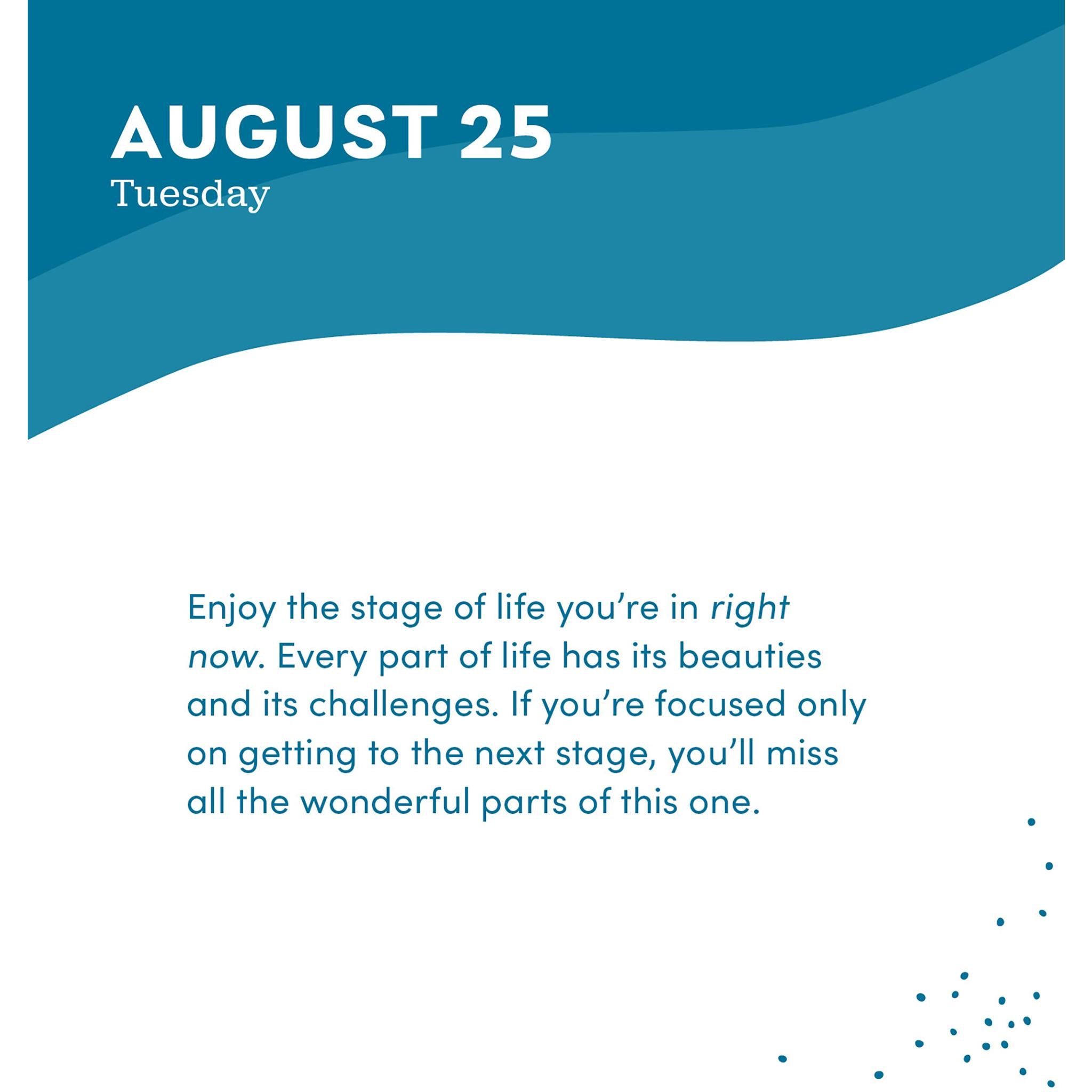 Calendrier Everyday Calm 2026 en boîte - Disponible uniquement en ligne