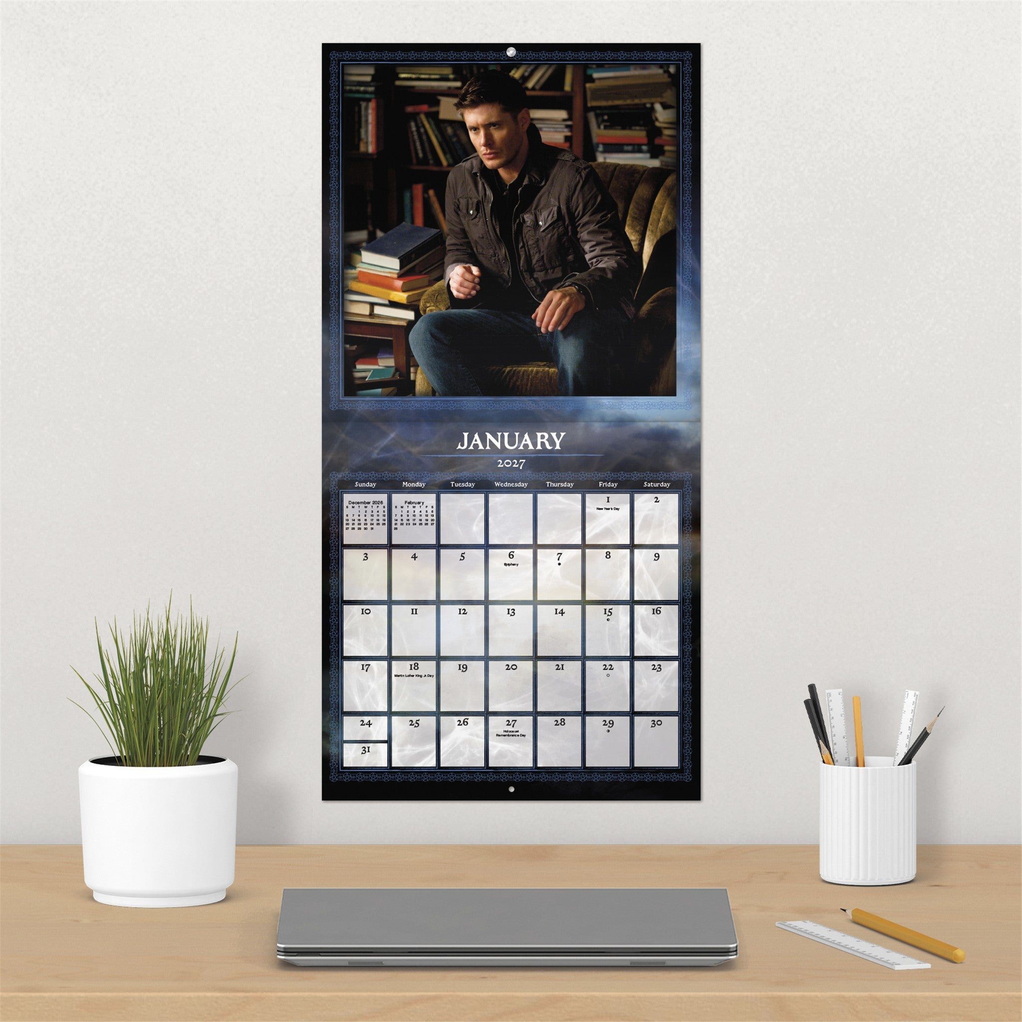 Supernatural Exclusive with Print 2027 Wall Calendar