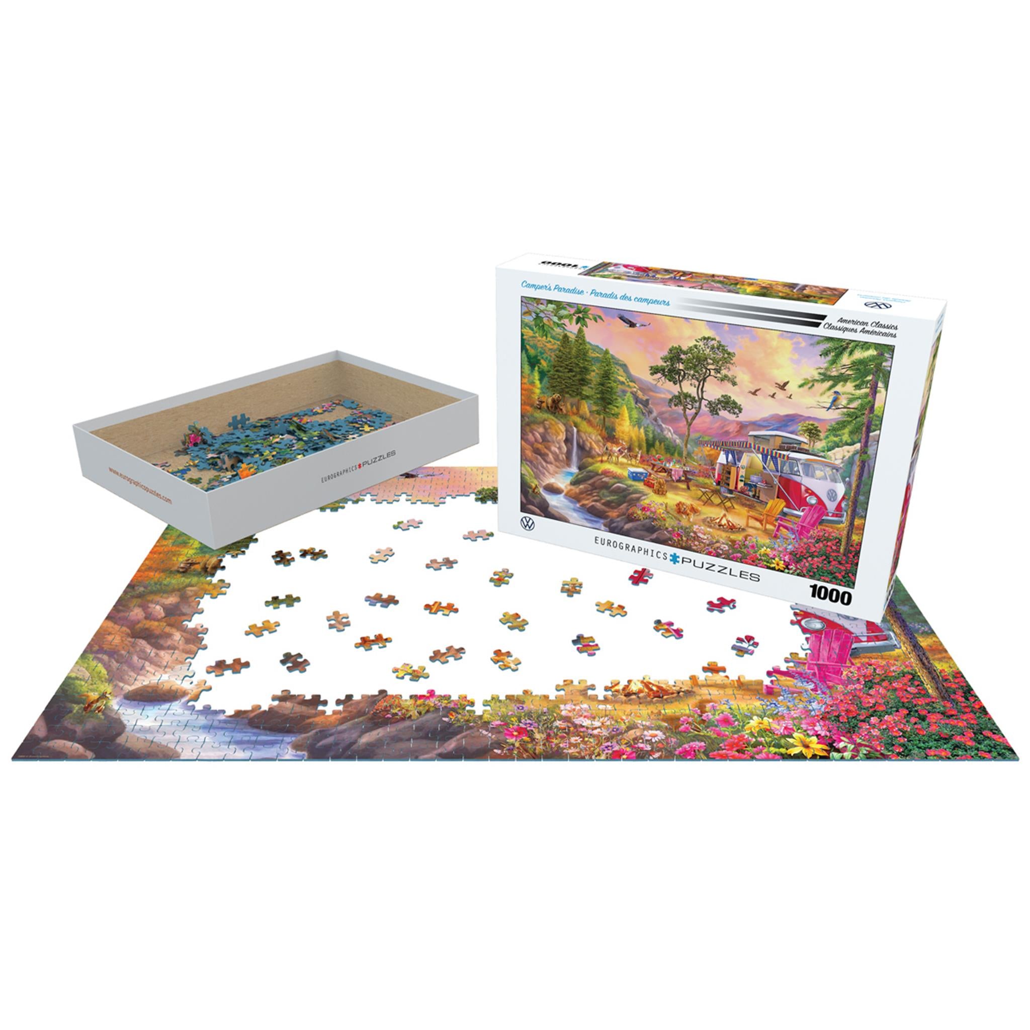 Puzzle de 1000 pièces Campers Paradise