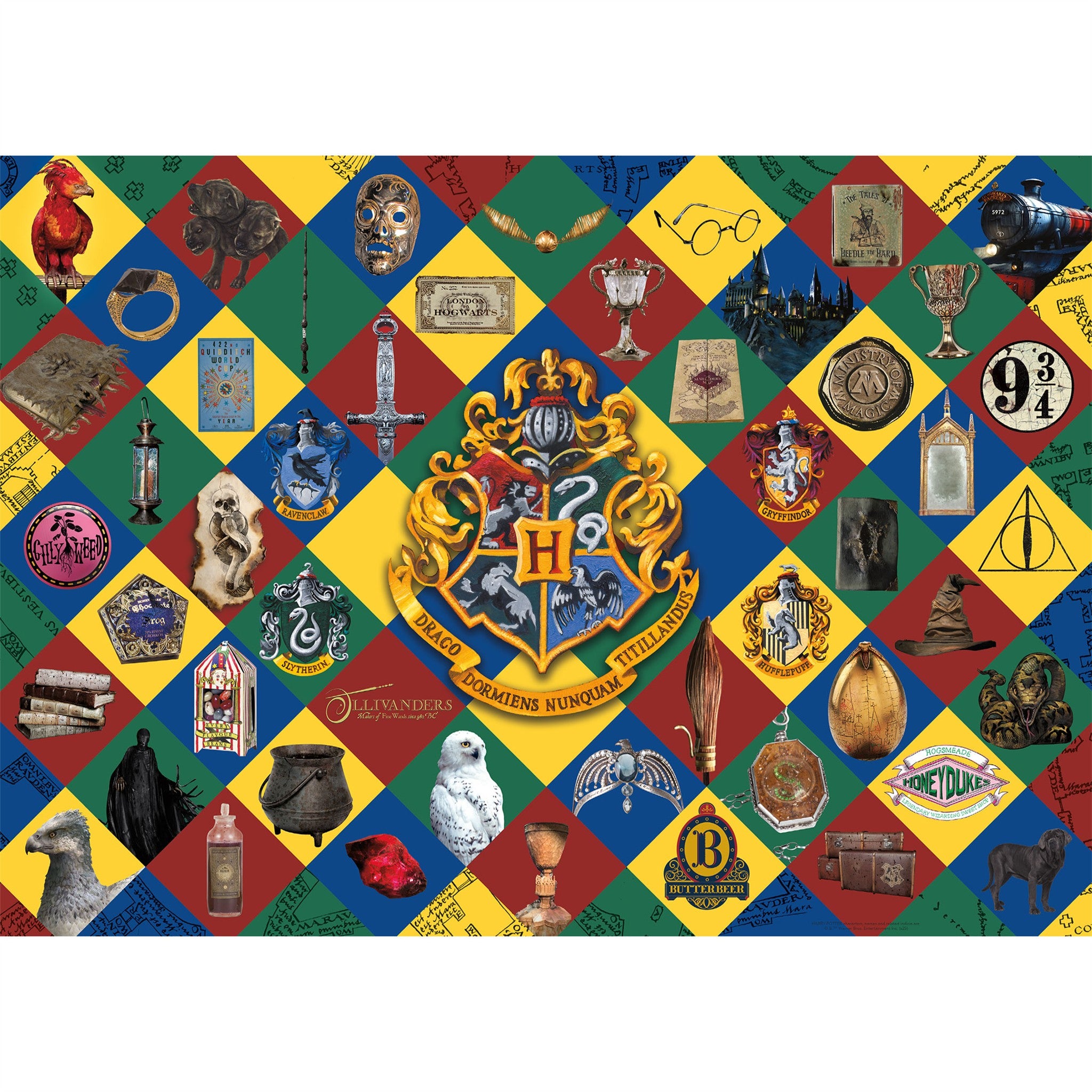 Harry Potter 25th Anniversary 1000 Piece Puzzle