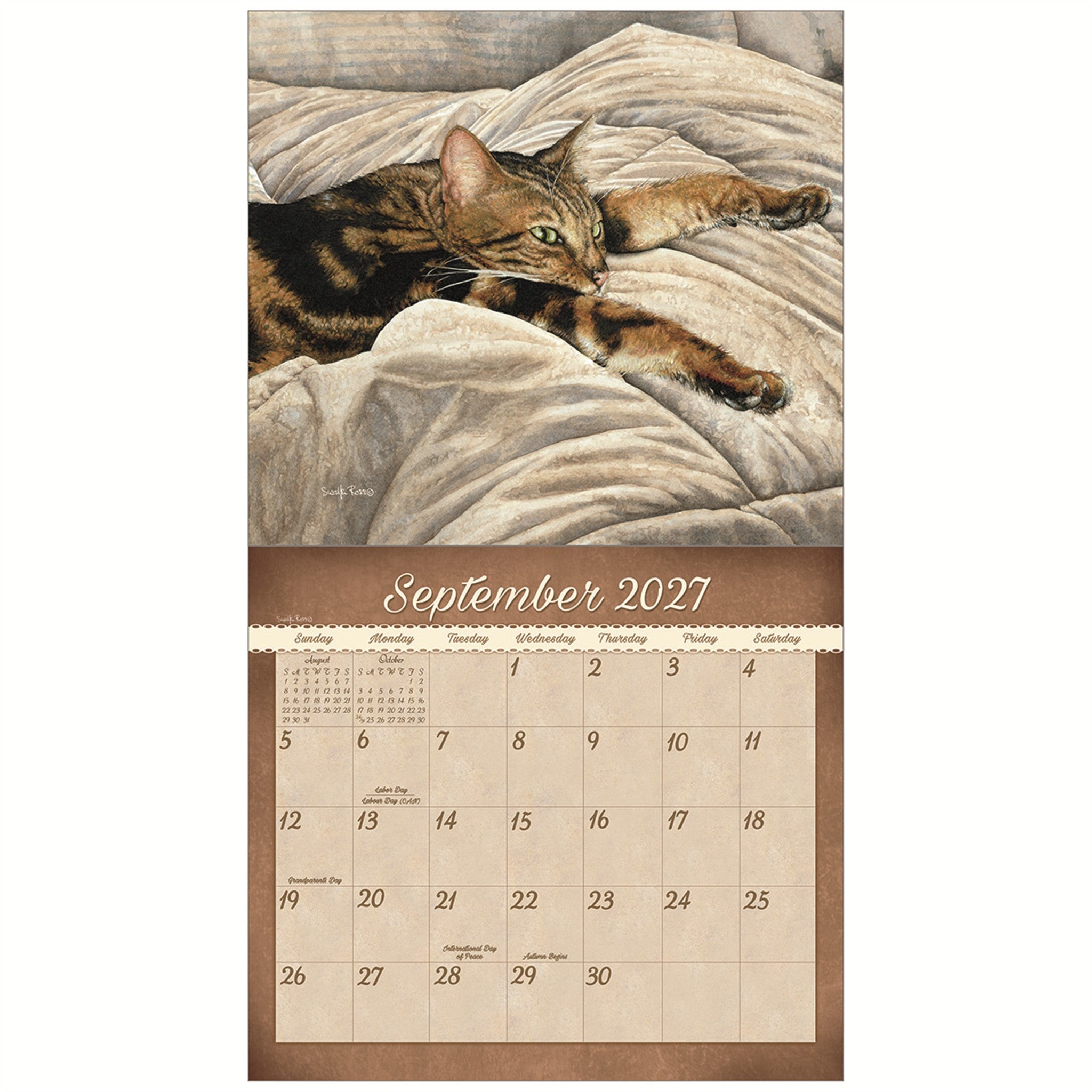 Cats We Love Special Edition 2027 Wall Calendar