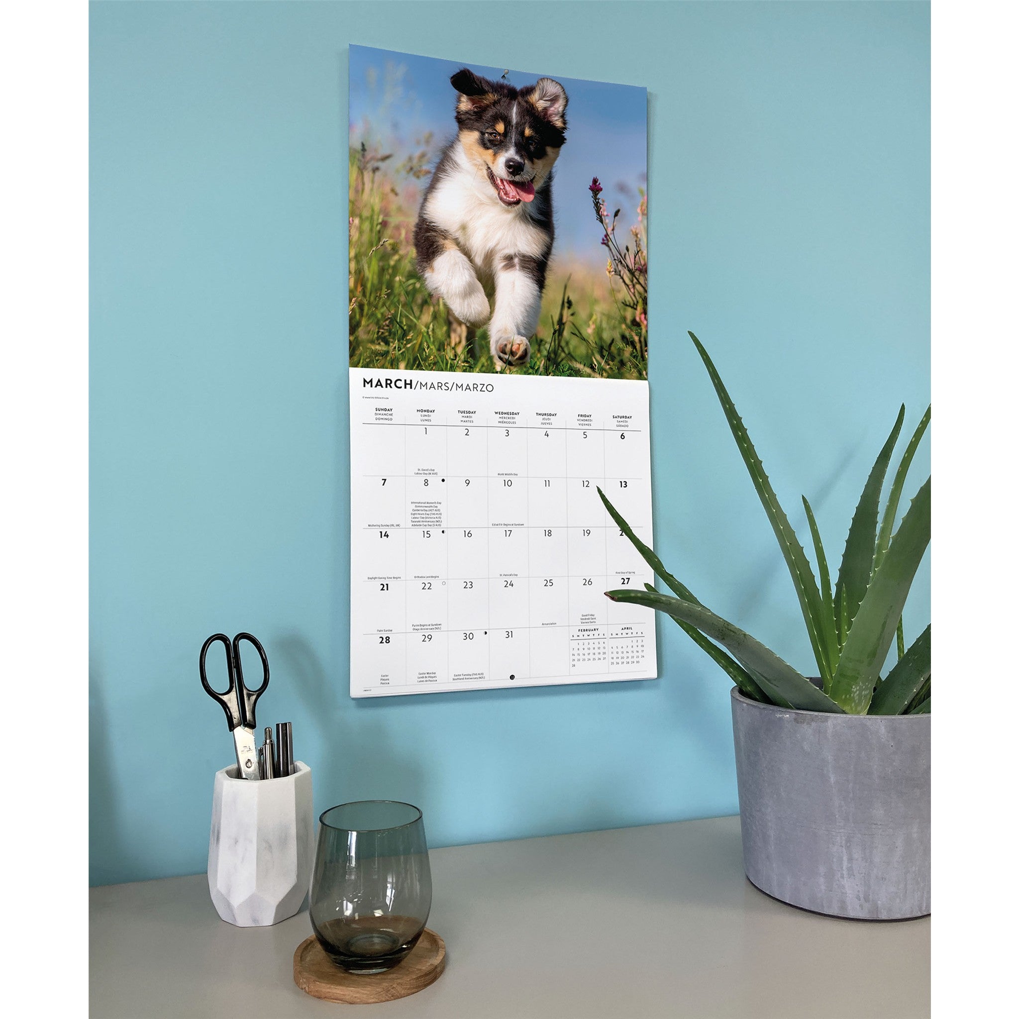 Calendrier mural Bergers australiens 2027