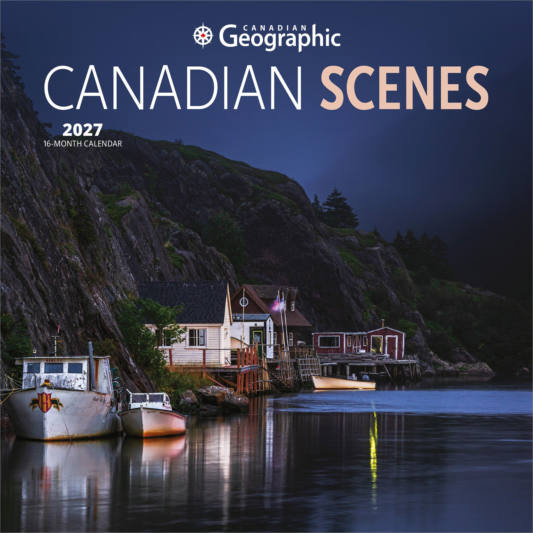 Canadian Geographic Canadian Scenes 2027 Medium Mini Calendar