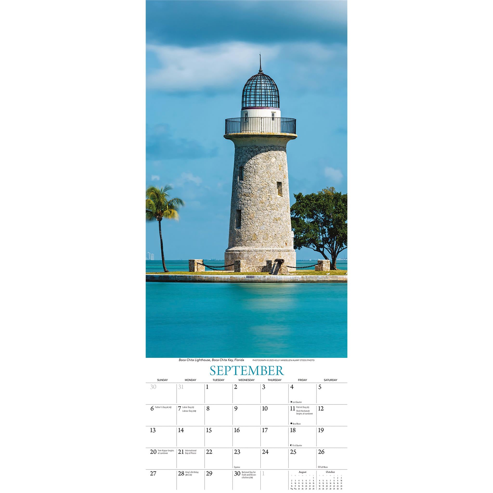 Lighthouses 2026 Poster Calendar